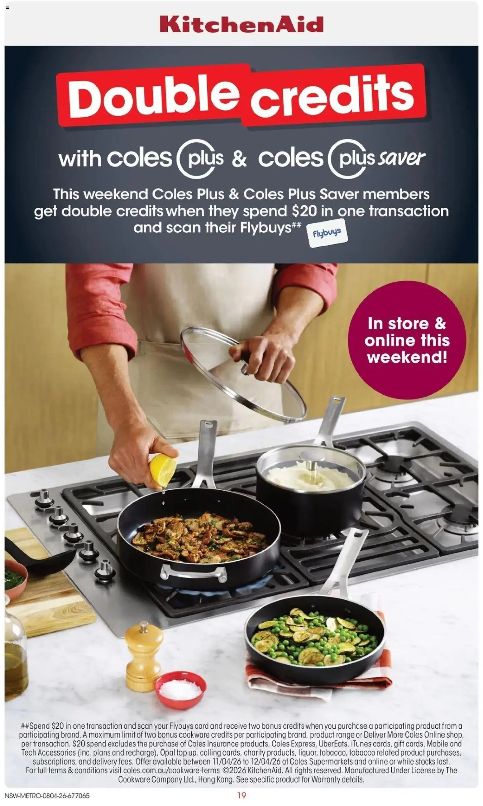Deals catalogue - valid from 07.04.2026 | Page: 19 | Products: Cookware, Opal, Accessories, Mobile