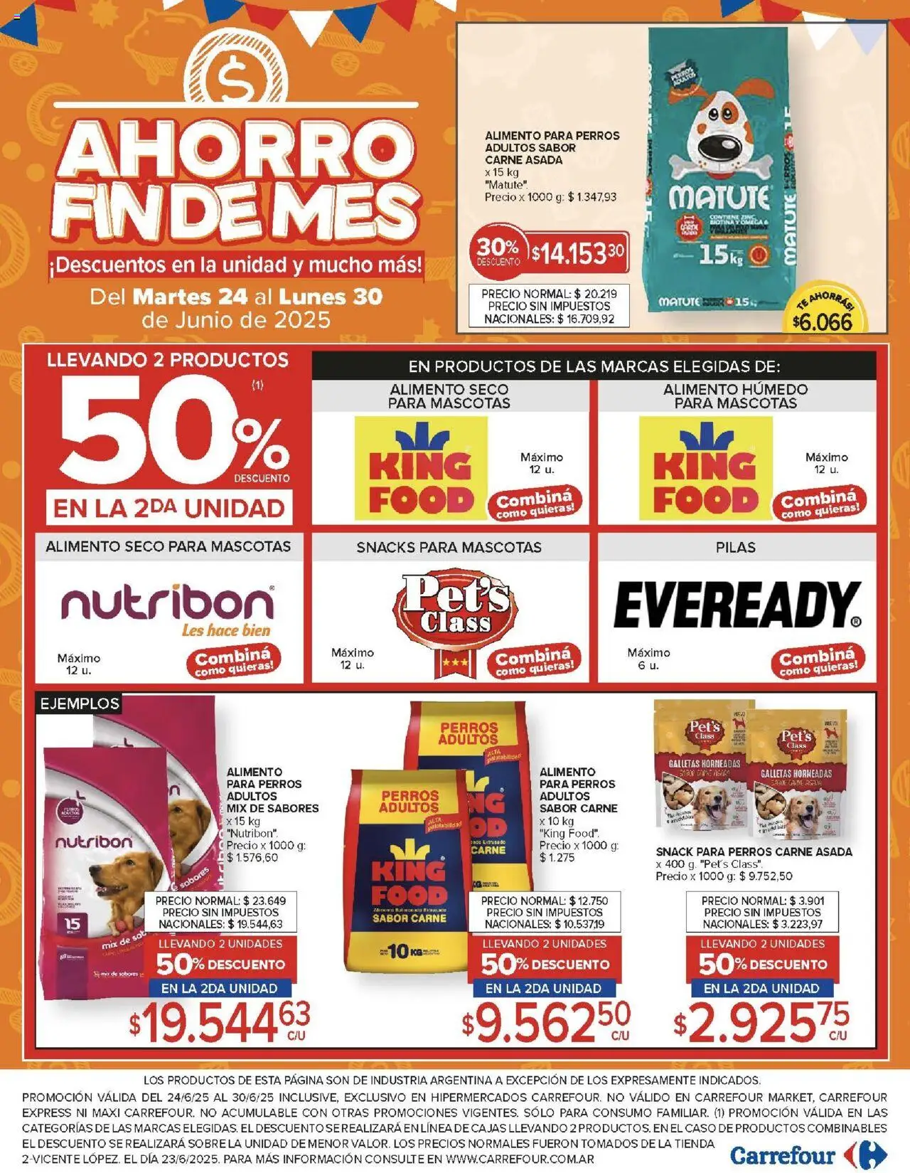 Carrefour ofertas │ válido desde el 24.06.2025 | Página: 18 | Productos: Caso, Sobre, Pilas, Té