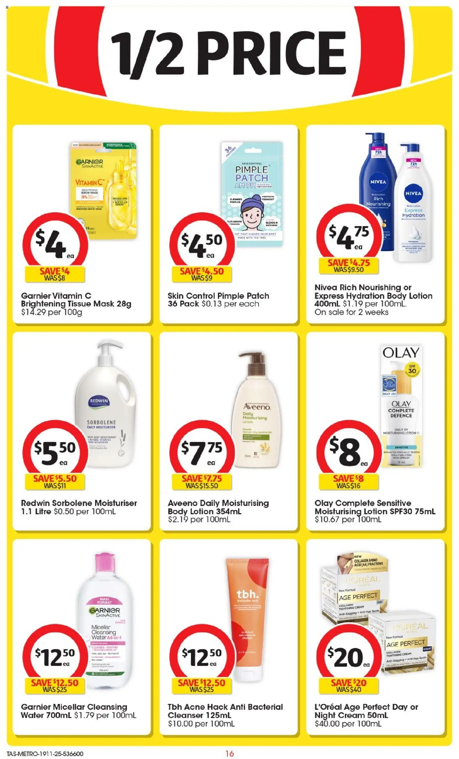 Coles catalogue - valid from 19.11.2025 | Page: 17 | Products: Mask, Water, Acne, Vitamin