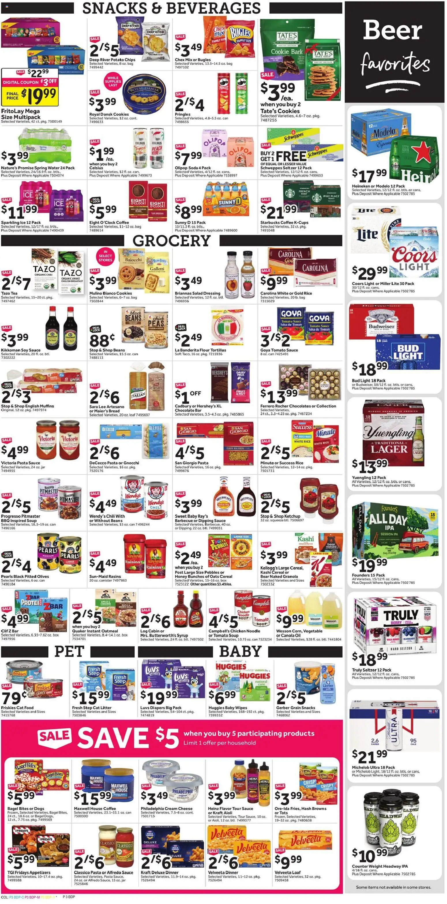 Stop & Shop Weekly Circular - CT - valid from 05.12.2025 | Page: 5 | Products: Corn, Box, Rice, Tea