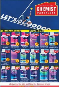 Preview of Chemist Warehouse Catalogue - valid from 01.01.2026