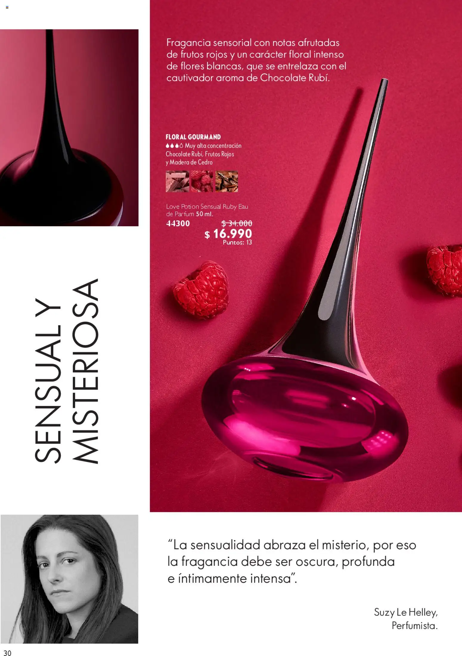 Oriflame ofertas  │ válido desde el 28.03.2026 | Página: 30 | Productos: Fragancia, Chocolate