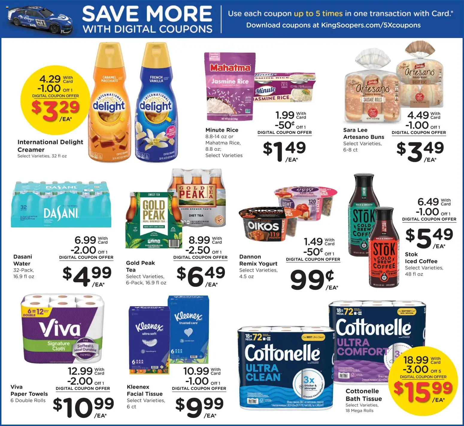 King Soopers Weekly Ad - valid from 25.02.2026 | Page: 7 | Products: Bakery, Yogurt, Tea, Water