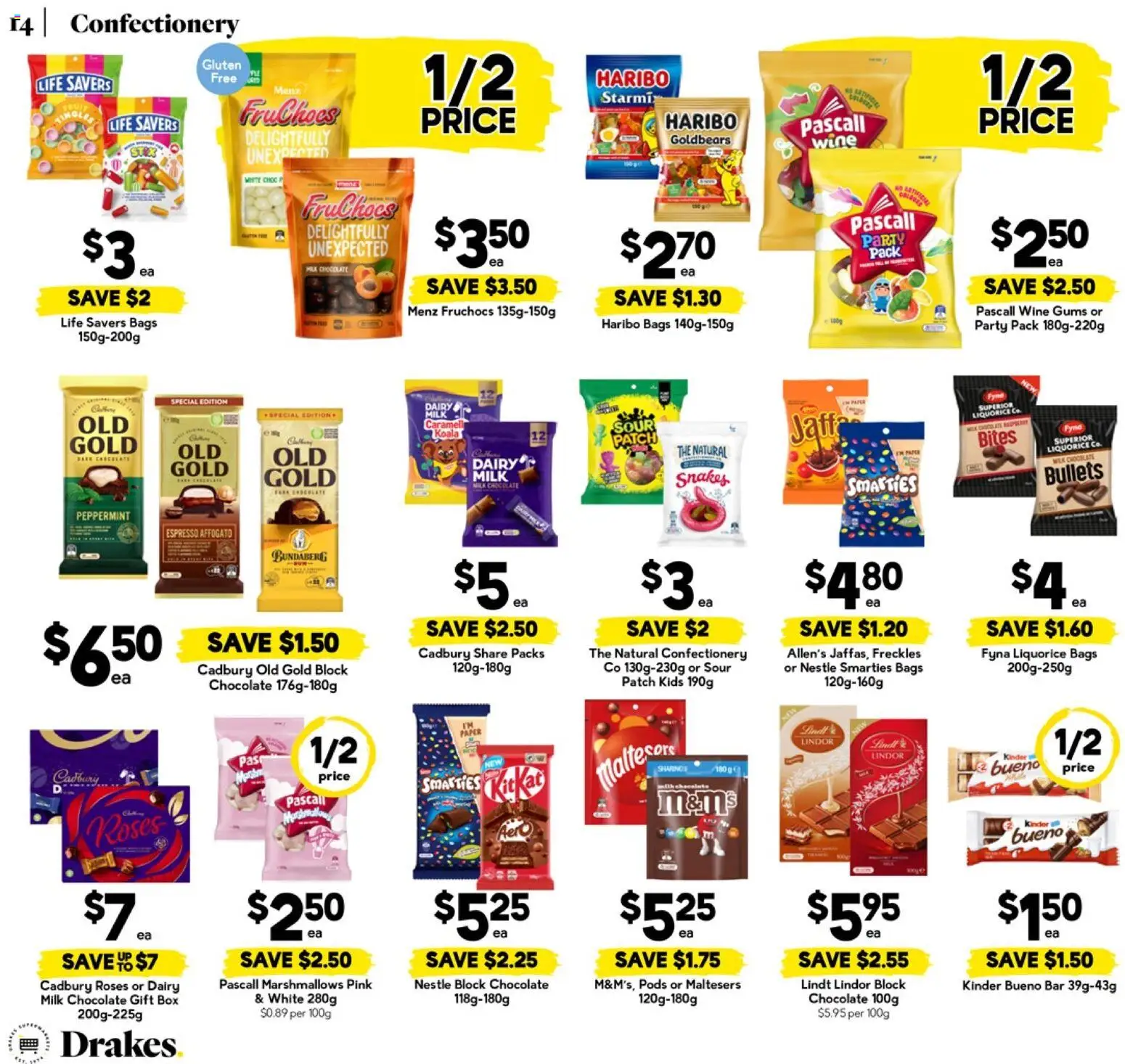 Drakes catalogue - valid from 15.04.2026 | Page: 14 | Products: Milk, Dairy, Chocolate, Wine