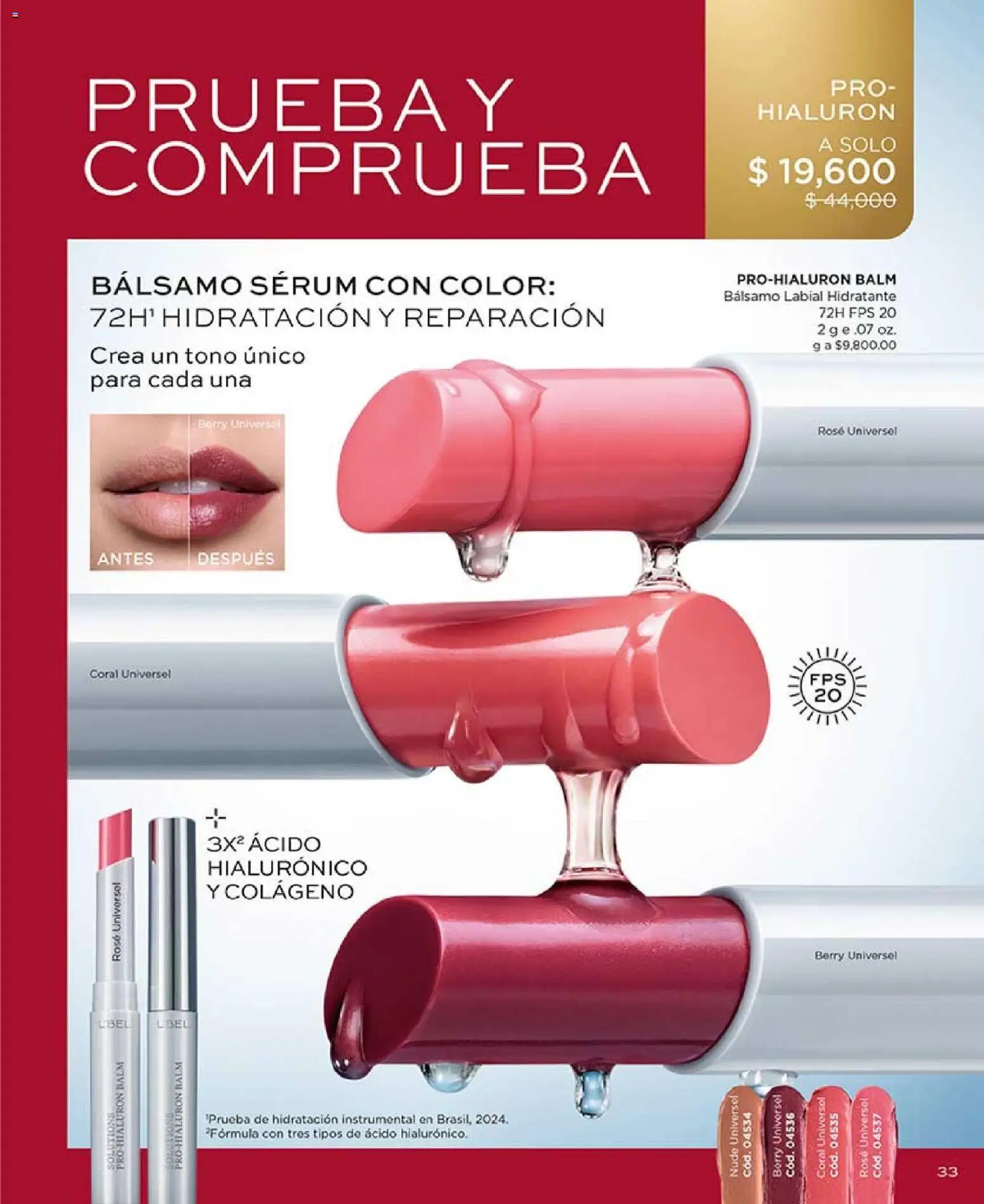 L'Bel revista - valida desde el 03.11.2025 | Página: 33 | Productos: Bálsamo, Serum