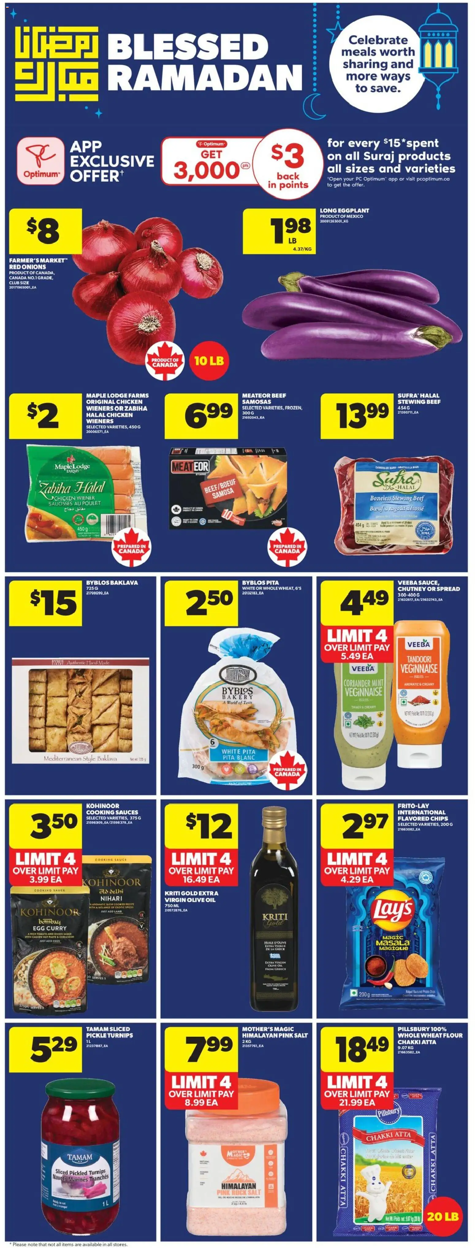 Real Canadian Superstore flyer valid from 19.02.2026 | Page: 13 | Products: Beef, Chips, PC, Chicken
