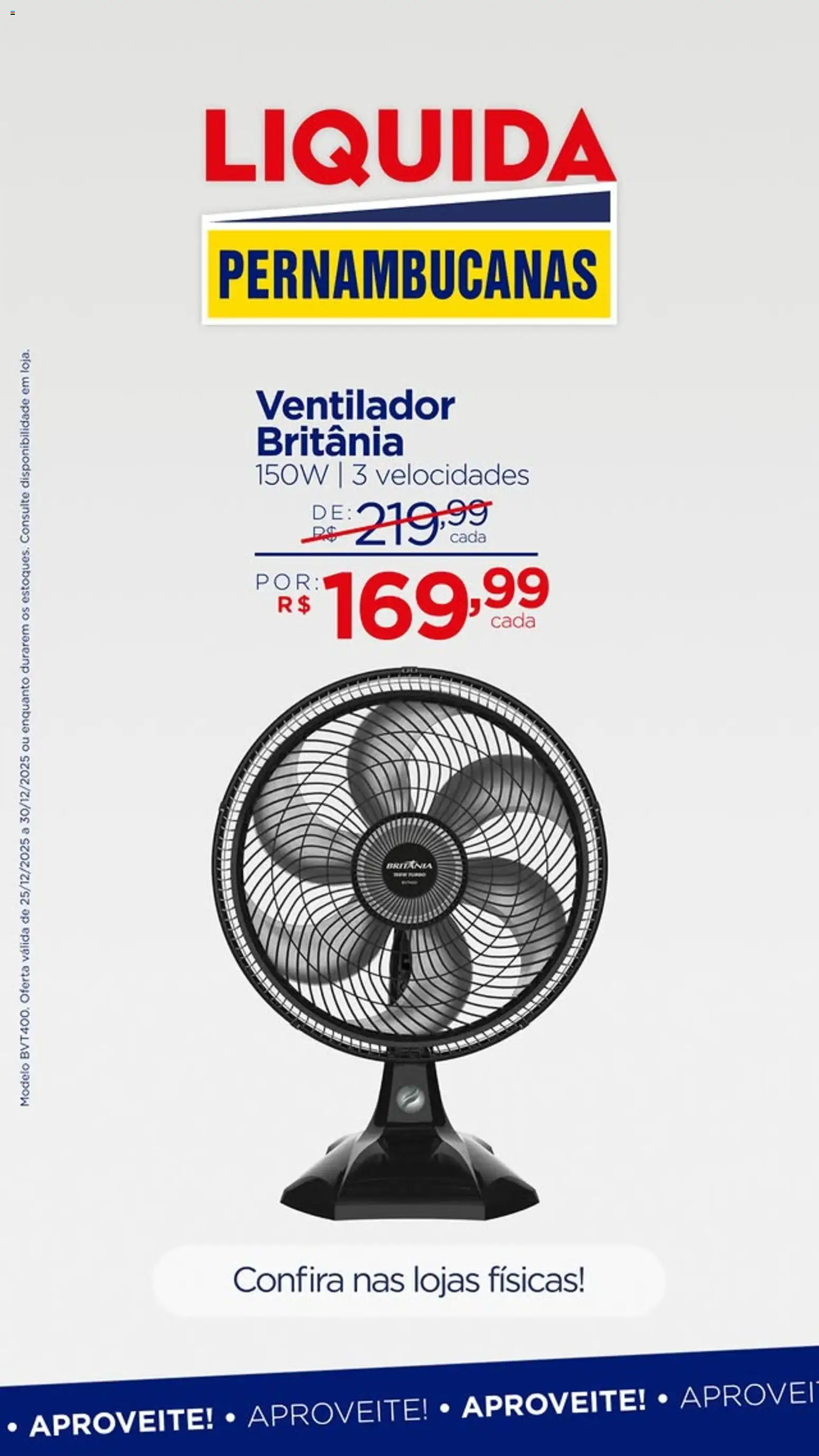 Pernambucanas Folheto - válido de 25.12.2025 | Página: 7 | Produtos: Ventilador