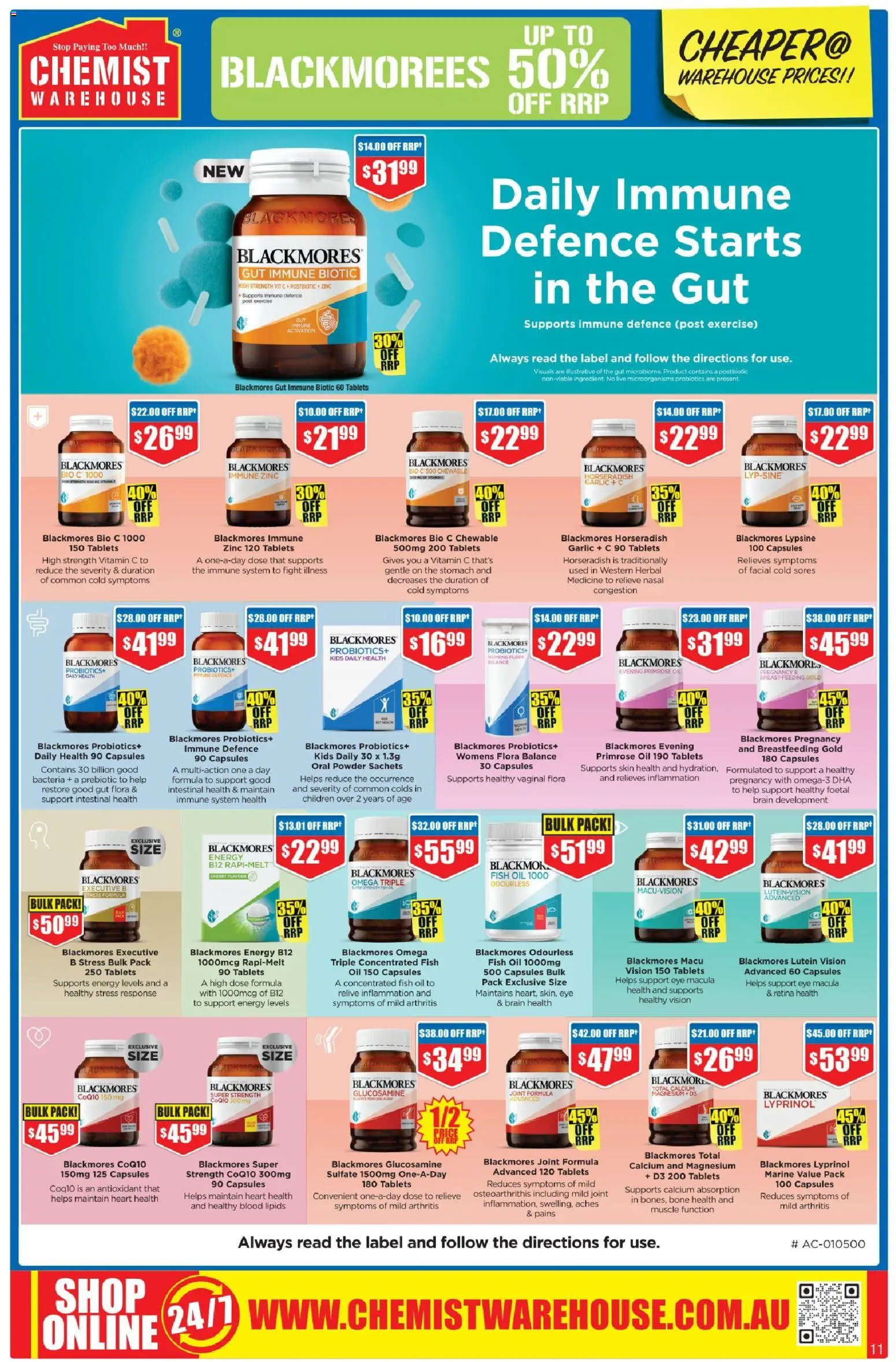 Chemist Warehouse catalogue - valid from 23.04.2026 | Page: 11 | Products: Oil, Fish oil, Herbal, Vitamin