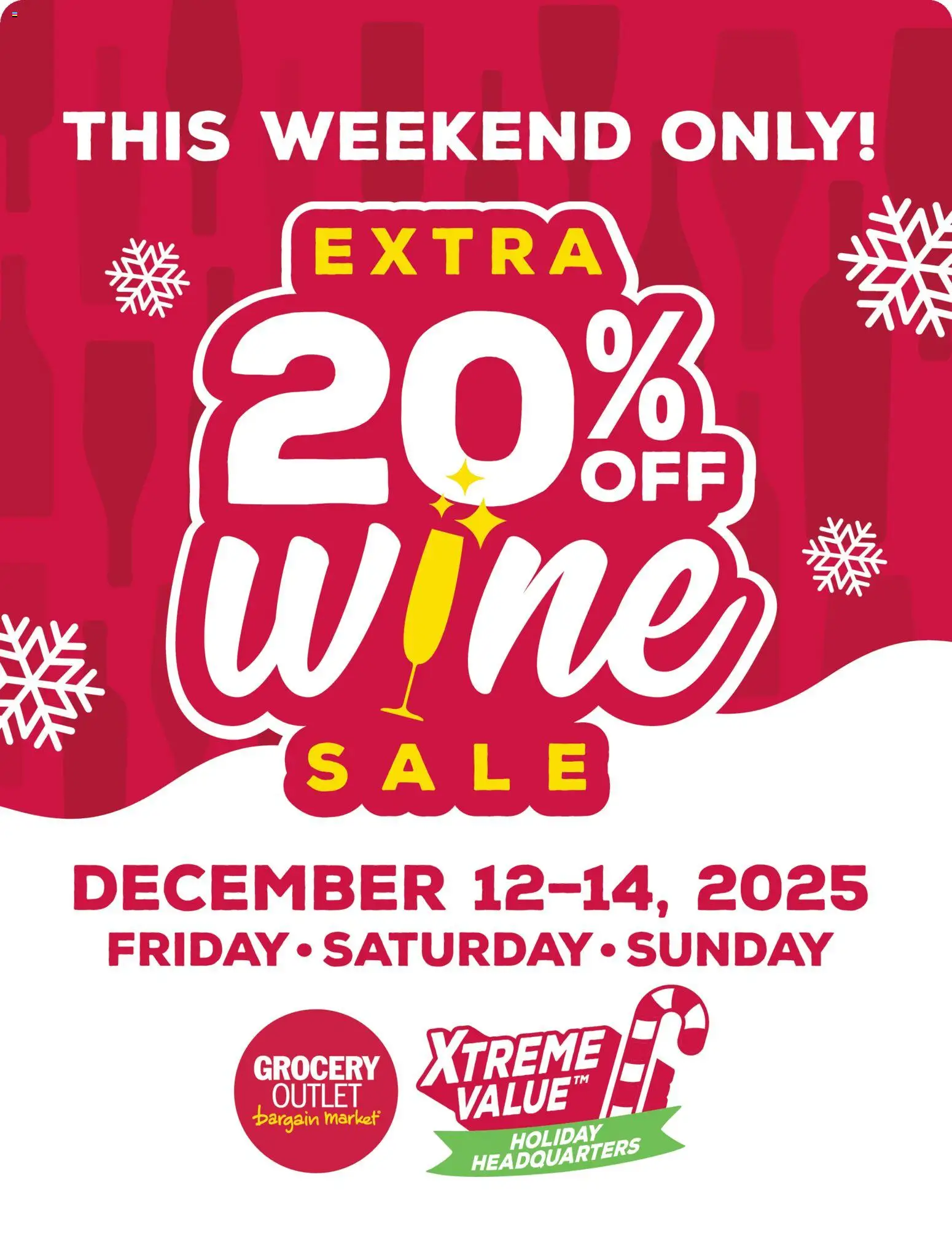 Grocery Outlet Weekly Ad - ID - valid from 10.12.2025 | Page: 1 | Products: Wine