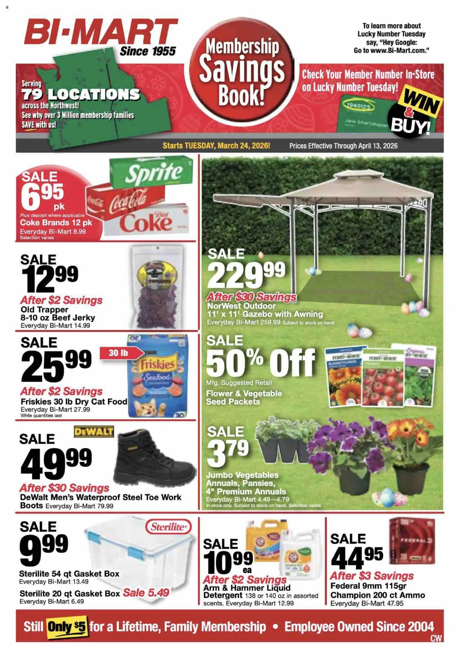Bi-Mart Membership Savings Book - valid from 24.03.2026 | Page: 1