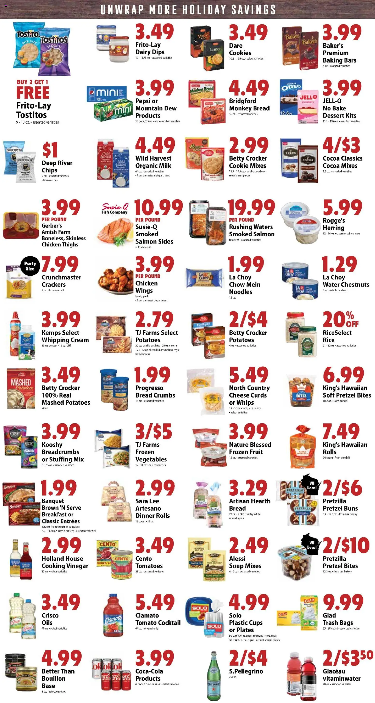 Festival Foods Weekly Ad - valid from 17.12.2025 | Page: 10 | Products: Bakery, Cheese, Tomatoes, Water