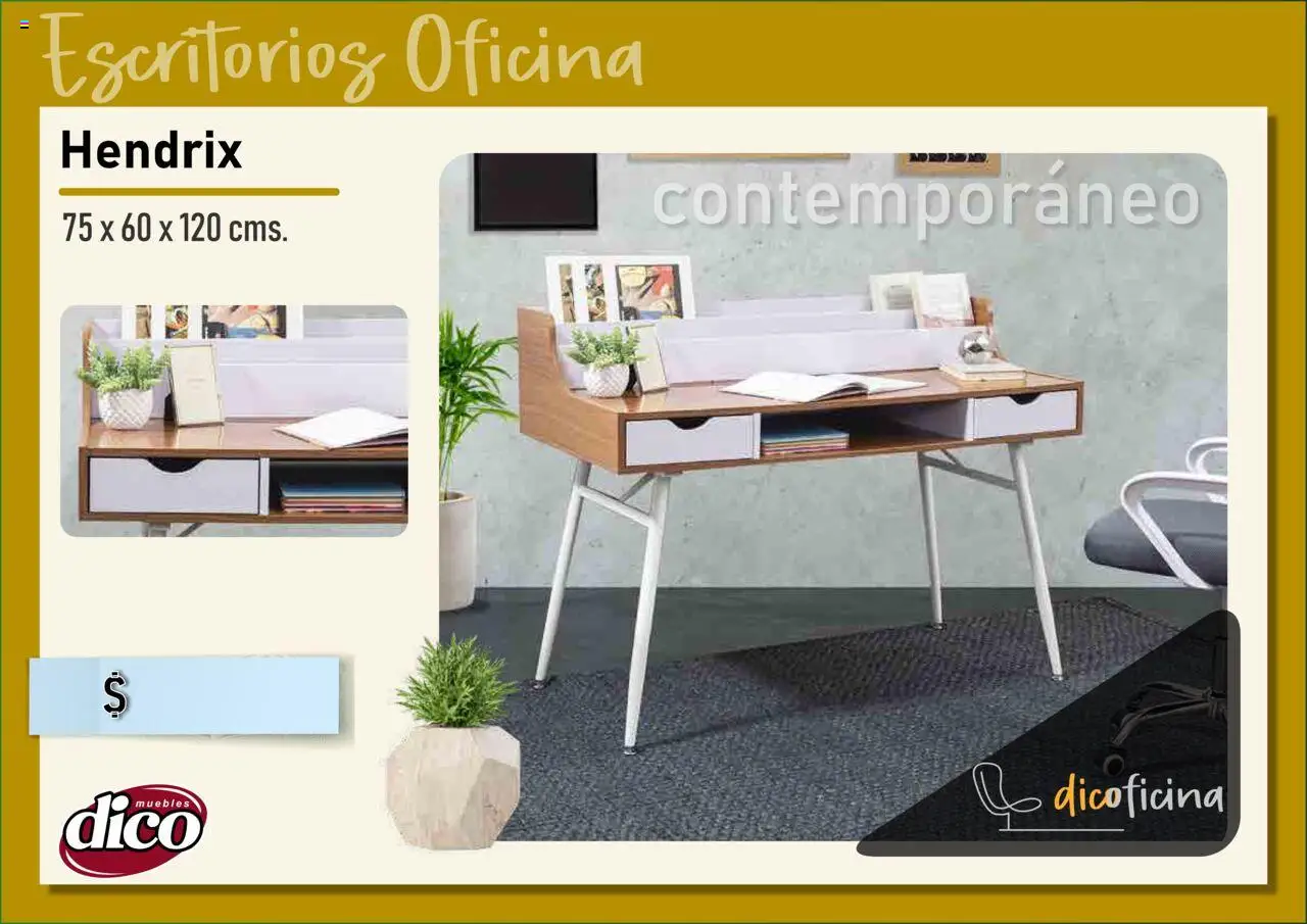 Nuevas ofertas de Muebles Dico válidas en toda la República Mexicana desde el 03.07.2025. ¡Encuentra las mejores ofertas en Muebles Dico catálogo Oficina! | Página: 33