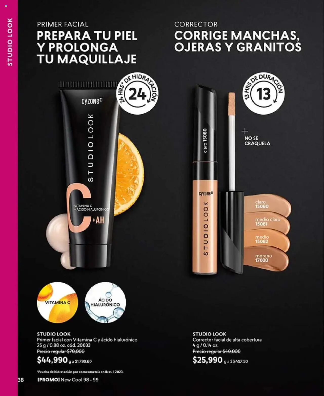 CyZone revista - valida desde el 05.05.2025 | Página: 38 | Productos: Maquillaje, Corrector