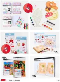 Preview of Kmart catalogue School Holidays - valid from 02.04.2026 | Page: 32 | Products: Gem, Painting, Clay
