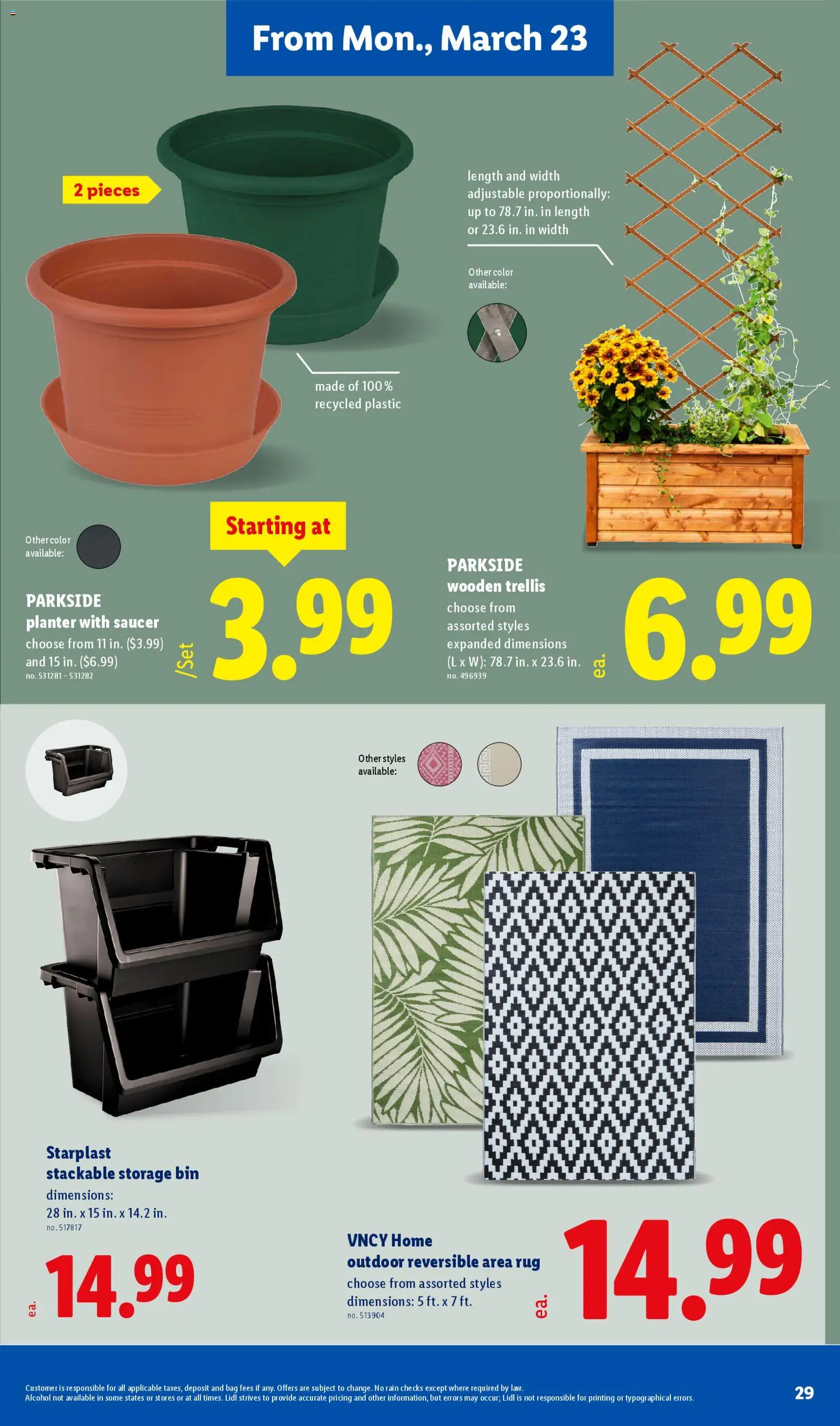 Lidl Weekly Ad - valid from 18.03.2026 | Page: 29 | Products: Bag