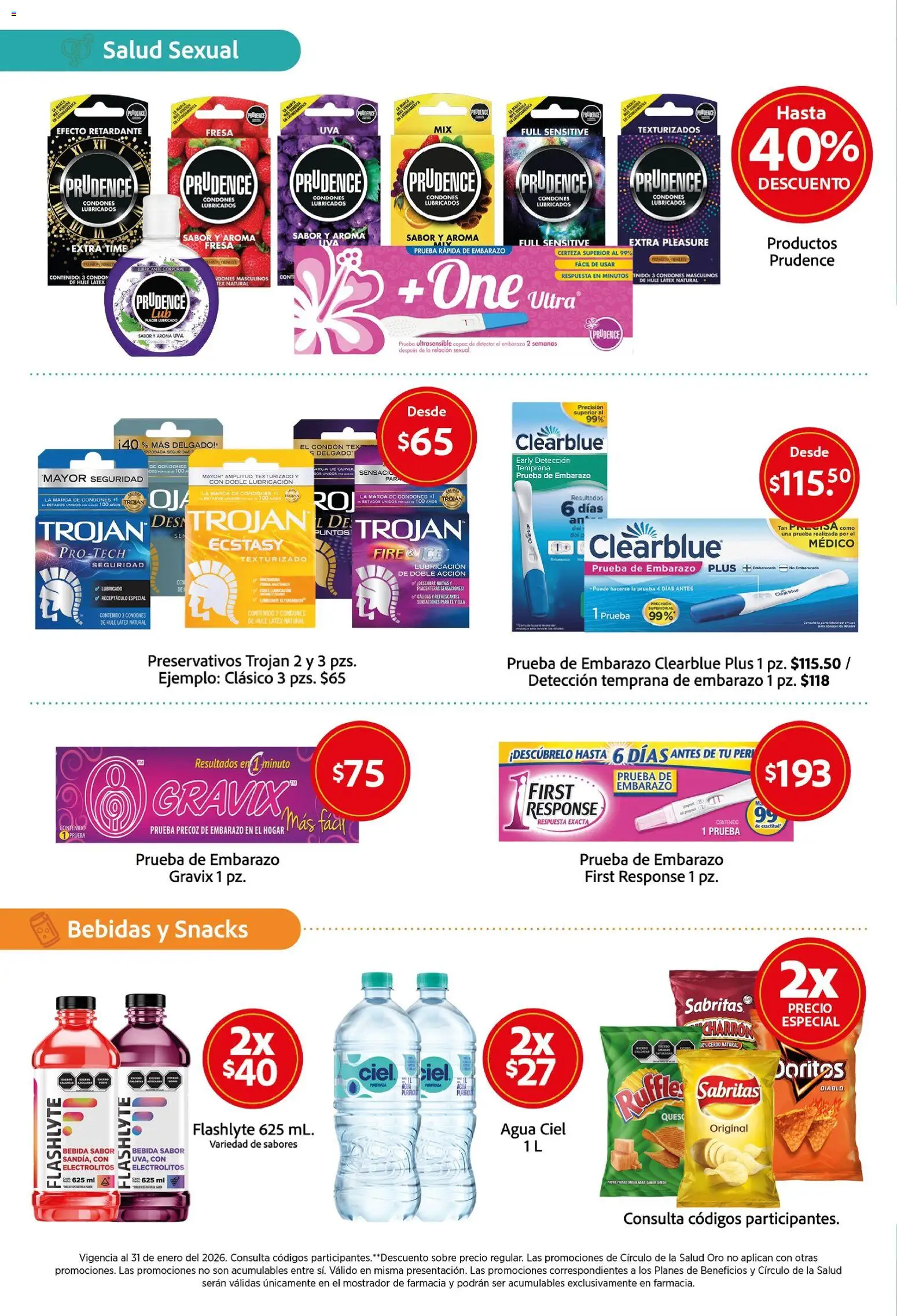 Nuevas ofertas de Farmacias Unión válidas en toda la República Mexicana desde el 01.01.2026. ¡Encuentra las mejores ofertas en Farmacias Unión catálogo! | Página: 14