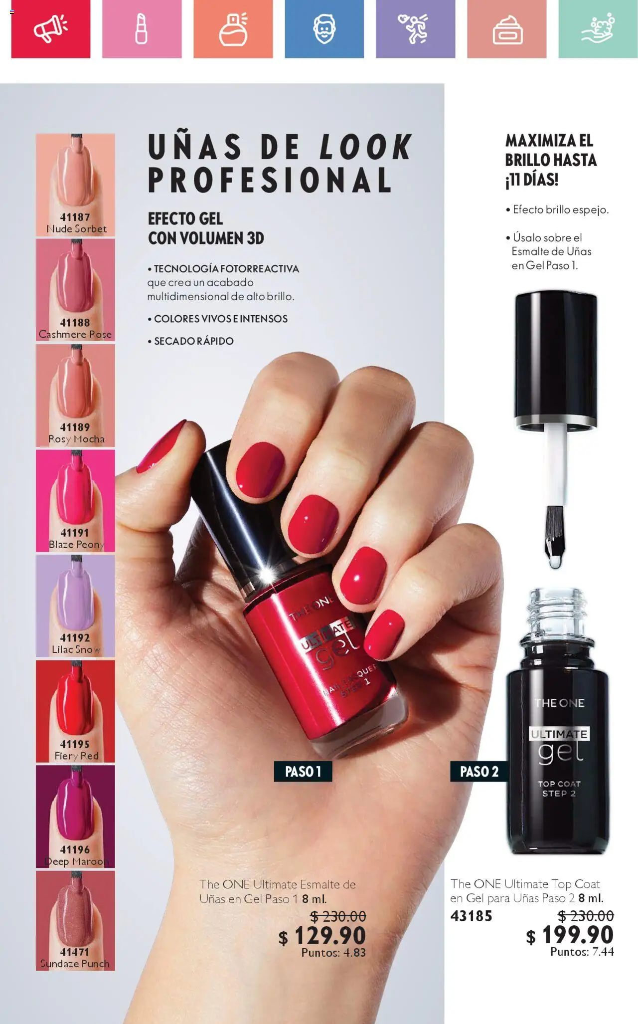 Nuevas ofertas de Oriflame válidas en toda la República Mexicana desde el 02.08.2025. ¡Encuentra las mejores ofertas en Oriflame - Campaña 11 2025! | Página: 102 | Productos: Brillo, Top, Esmalte de uñas, Sobre