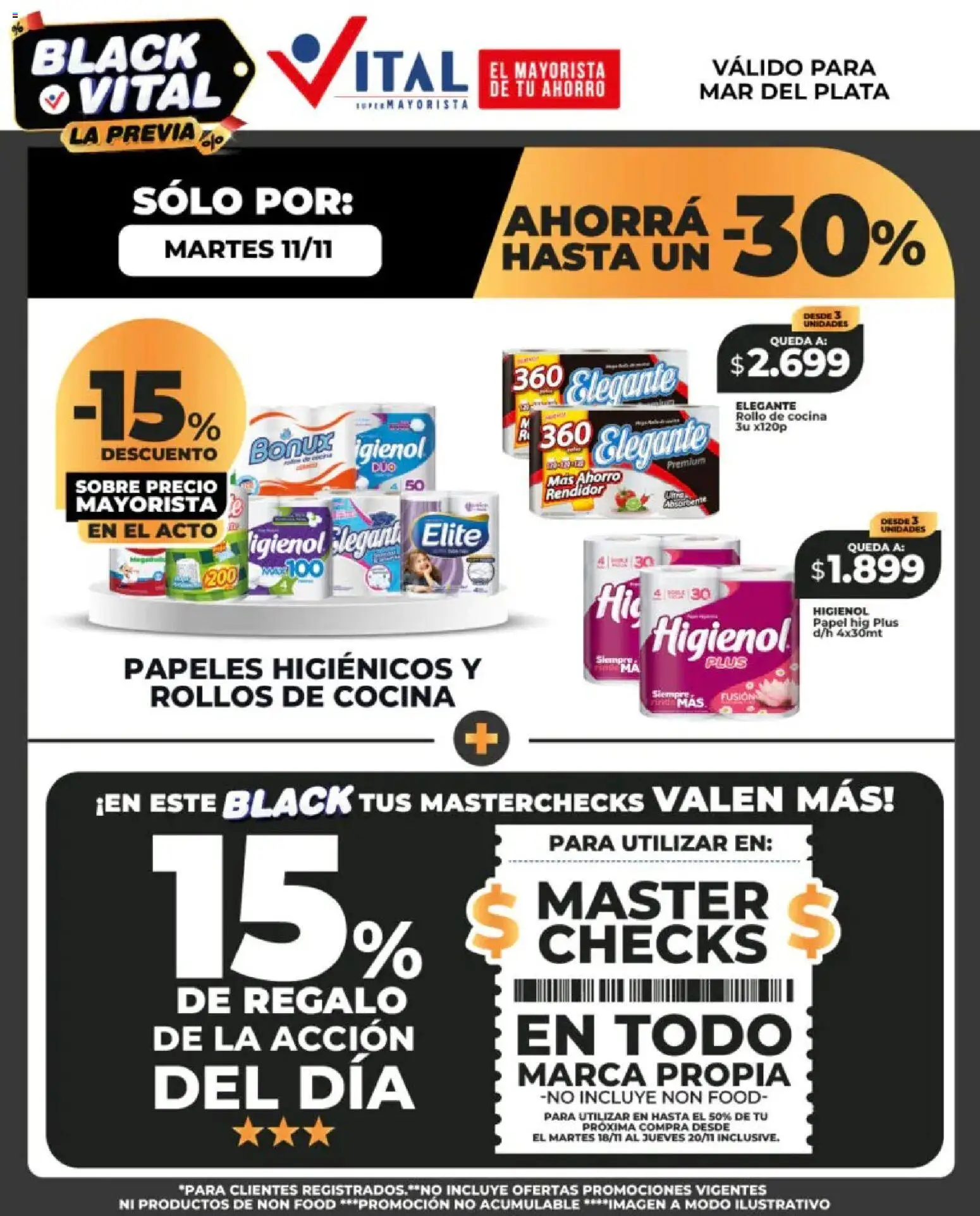 Vital - Válido para Mar del Plata │ válido desde el 11.11.2025 | Página: 1 | Productos: Cocina, Sobre
