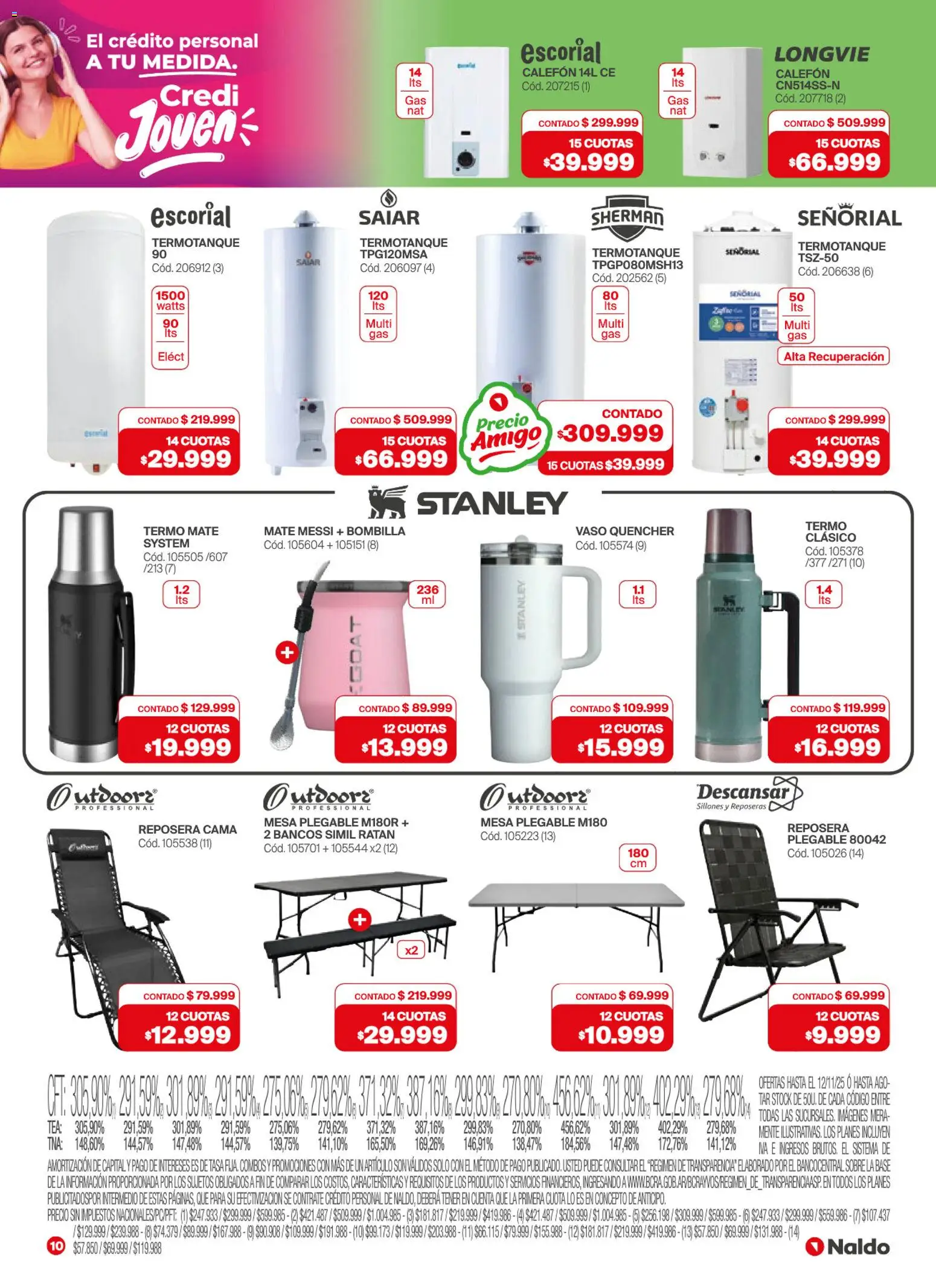 Naldo catálogo │ válido desde el 12.11.2025 | Página: 10 | Productos: Mate, Termo, Sobre, Bombilla