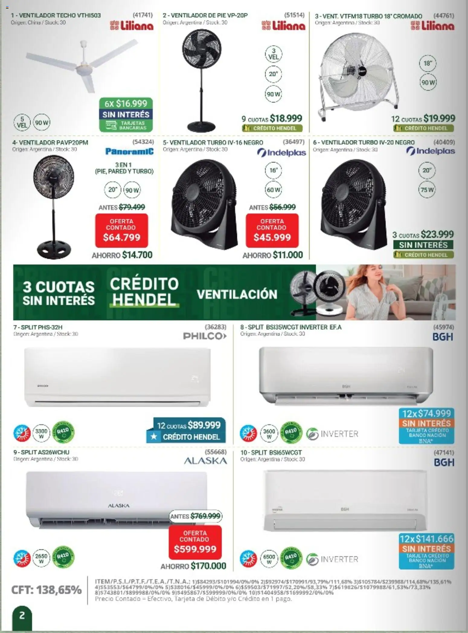 Hendel catálogo │ válido desde el 01.11.2025 | Página: 2 | Productos: Banco, Ventilador