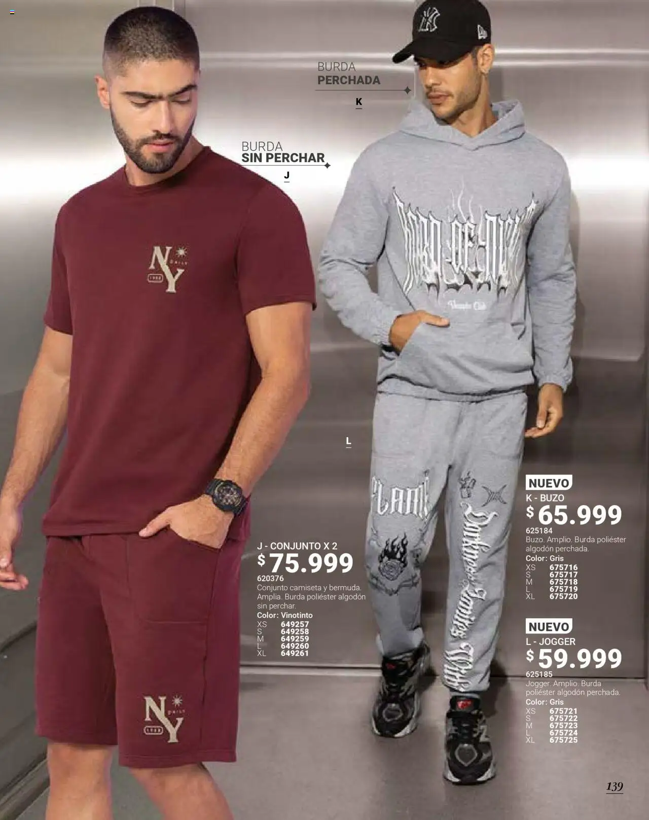 Carmel revista - valida desde el 01.09.2025 | Página: 142 | Productos: Algodón, Buzo, Camiseta, Conjunto