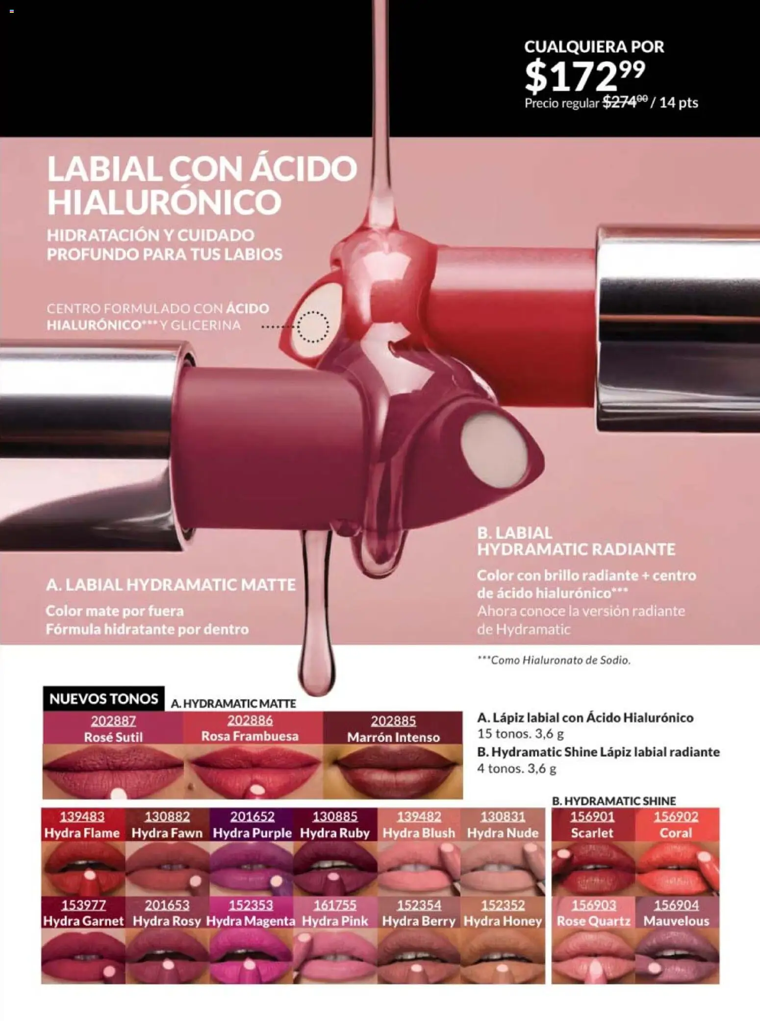 Nuevas ofertas de AVON válidas en toda la República Mexicana desde el 07.11.2025. ¡Encuentra las mejores ofertas en AVON campaña 17 2025! | Página: 135 | Productos: Brillo, Radiante, Mate, Lápiz labial