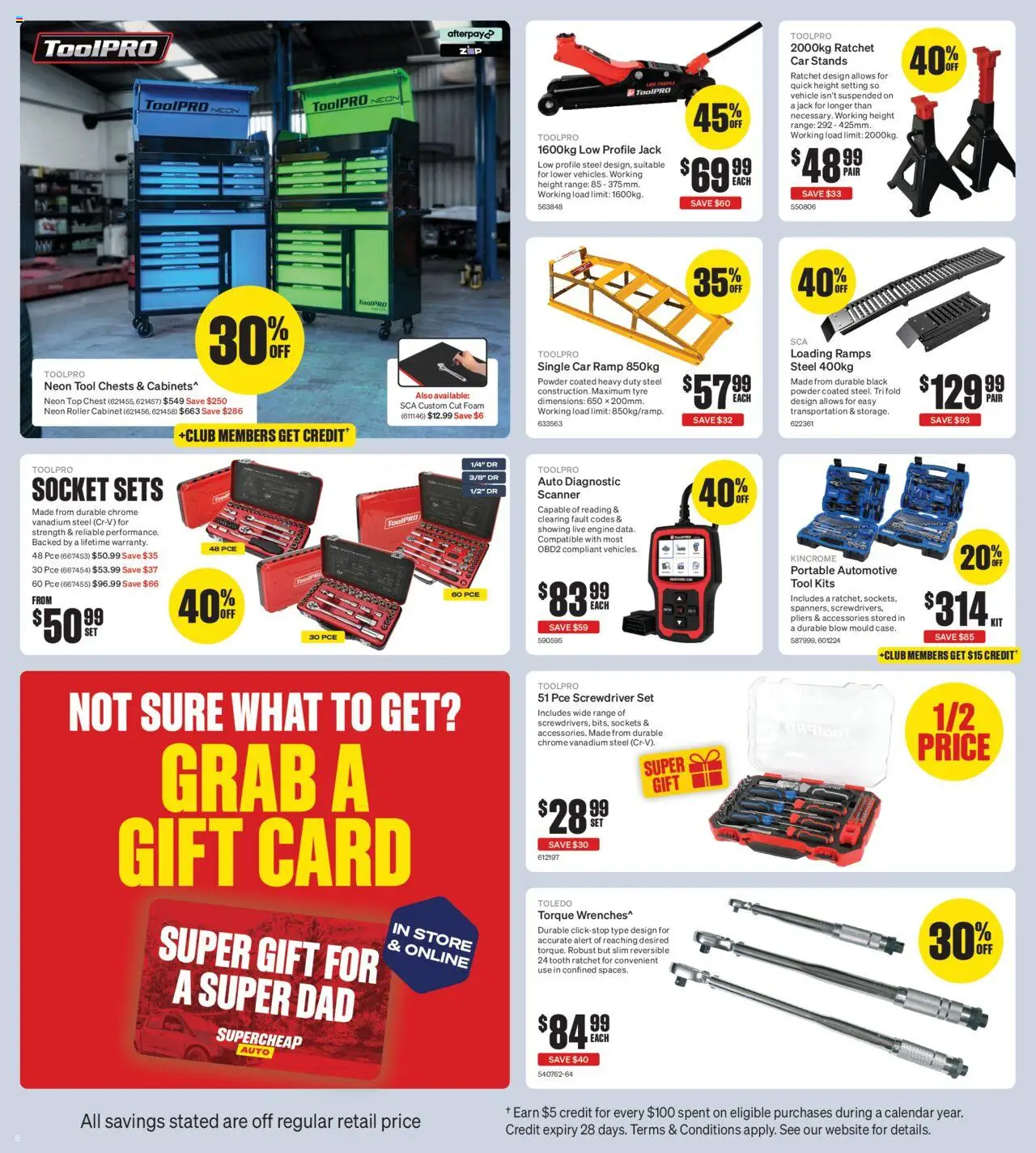 Supercheap Auto catalogue - valid from 13.08.2025 | Page: 8 | Products: Cabinet, Socket, Accessories, Portable