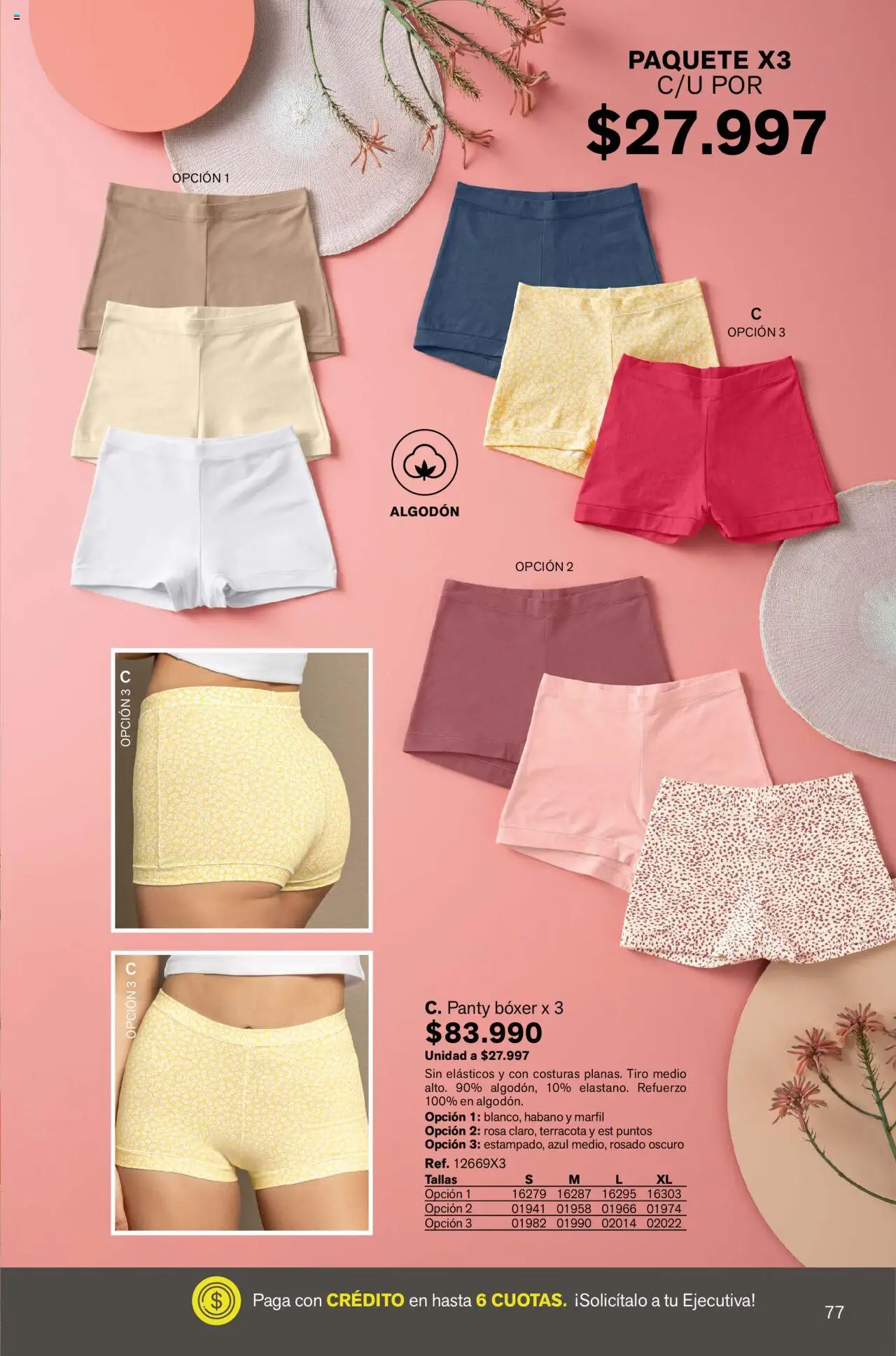 Leonisa revista - valida desde el 04.08.2025 | Página: 77 | Productos: Algodón