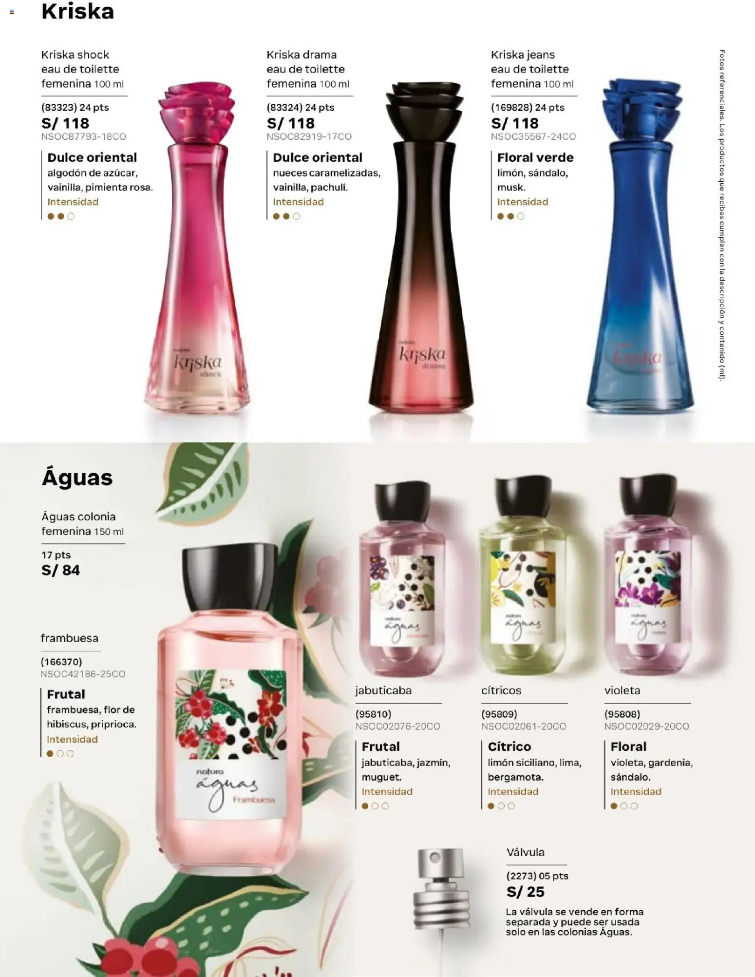 Catálogo Natura válido desde 20.02.2026 | Página: 34 | Productos: Nueces, Jeans, EAU de Toilette