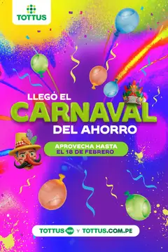 Vista previa de folleto Tottus catálogo de la Tottus válido desde 18.02.2026