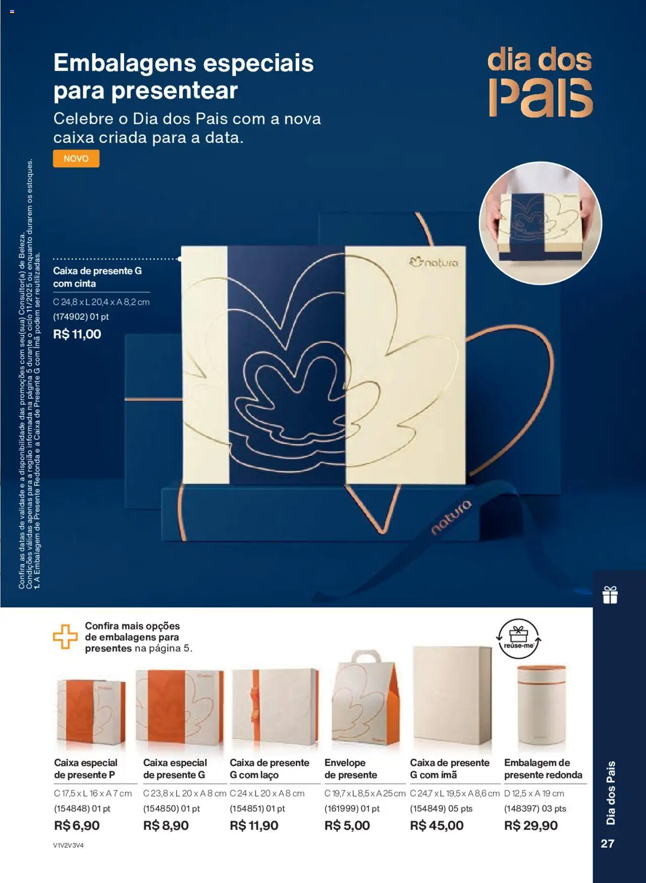 Natura Folheto - válido de 15.06.2025 | Página: 27 | Produtos: Caixa, Envelope