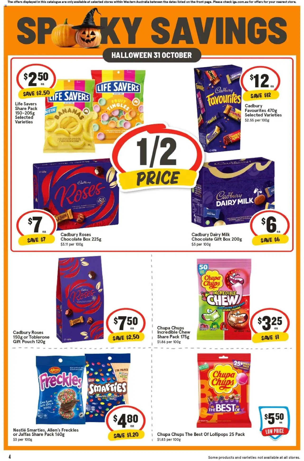 IGA catalogue - valid from 22.10.2025 | Page: 7 | Products: Box, Milk, Chocolate, Bananas