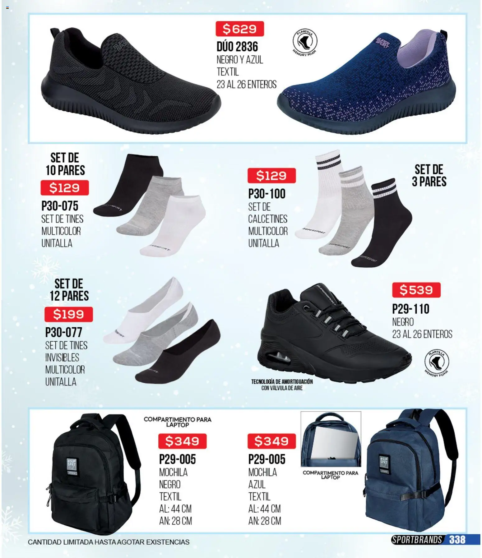 Nuevas ofertas de Cklass válidas en toda la República Mexicana desde el 30.11.2025. ¡Encuentra las mejores ofertas en Cklass catálogo Rebajas Navideñas Ropa! | Página: 596 | Productos: Mochila, Válvula