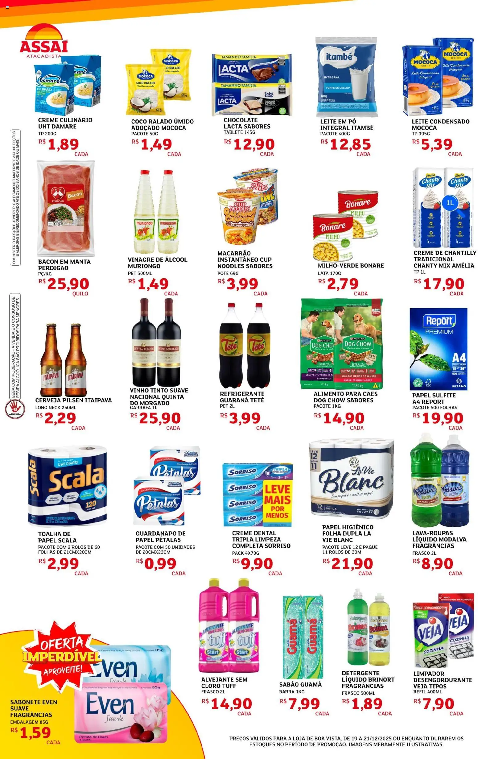 Assaí Atacadista Folheto - válido de 19.12.2025 | Página: 2 | Produtos: Coco, Alvejante, Desengordurante, Refrigerante