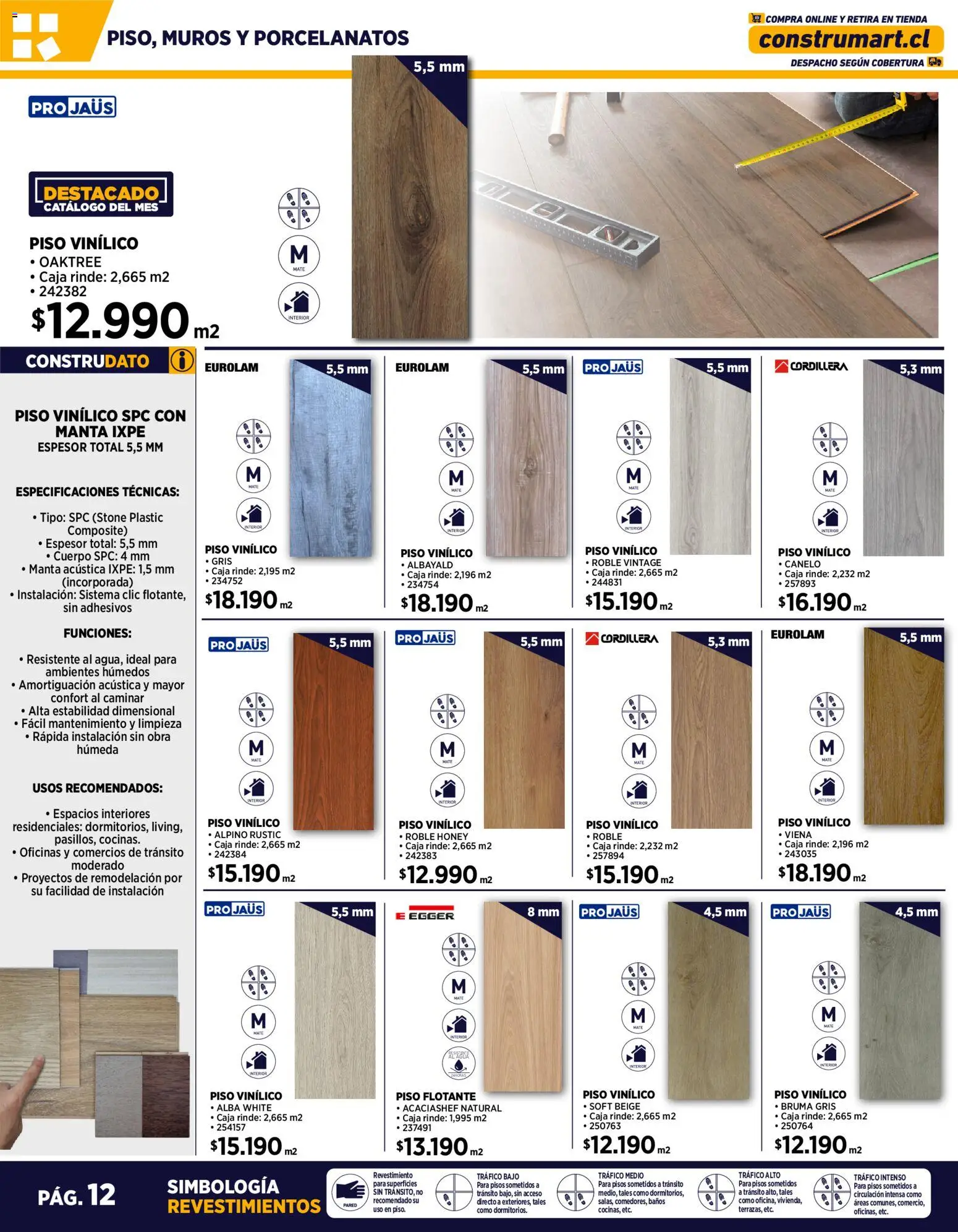 Construmart Ofertas │ válido desde el 01.01.2026 | Página: 12 | Productos: Agua, Caja, Mate, Manta