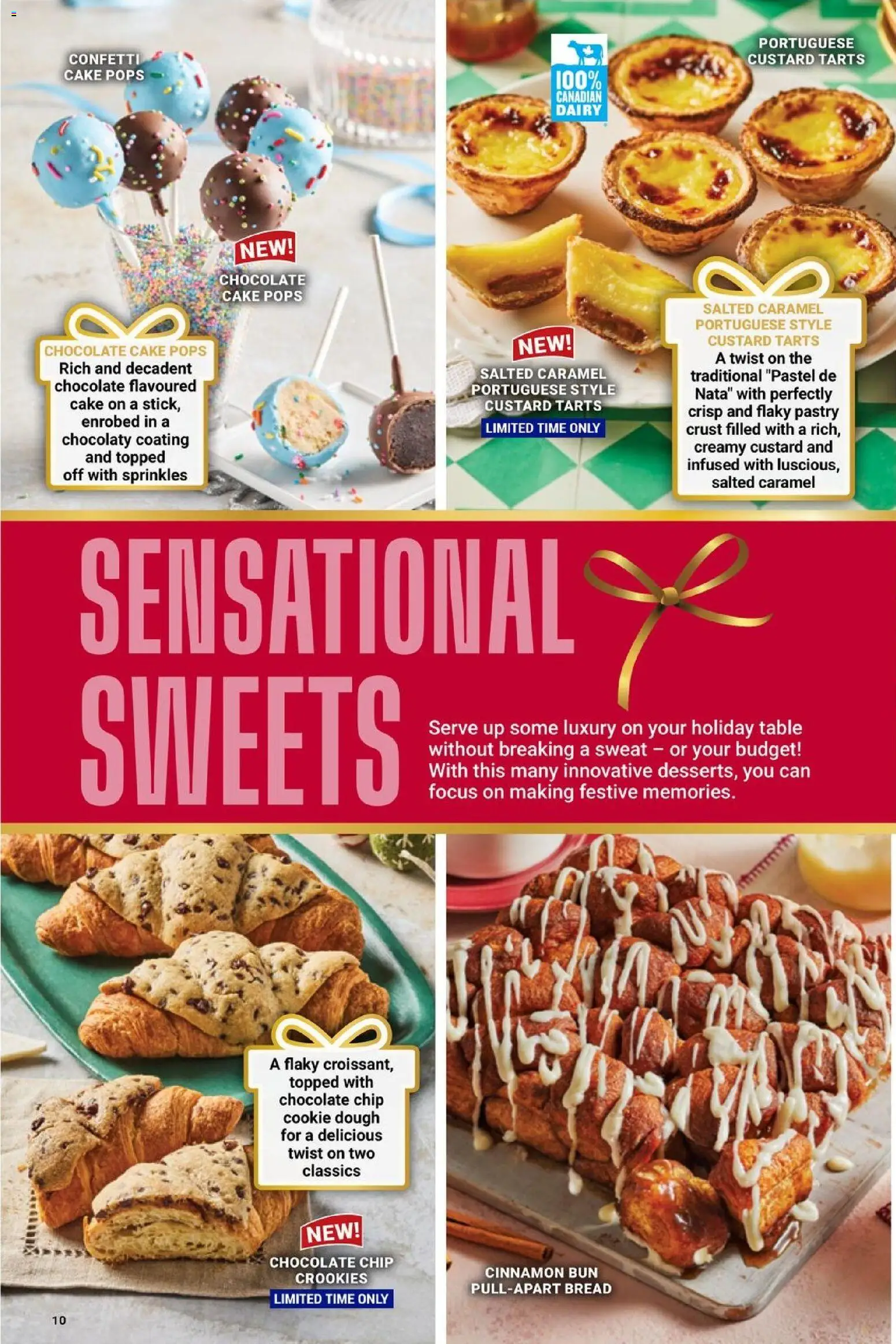 M&M Food Market flyer valid from 01.12.2025 | Page: 10 | Products: Table, Bread, Chocolate