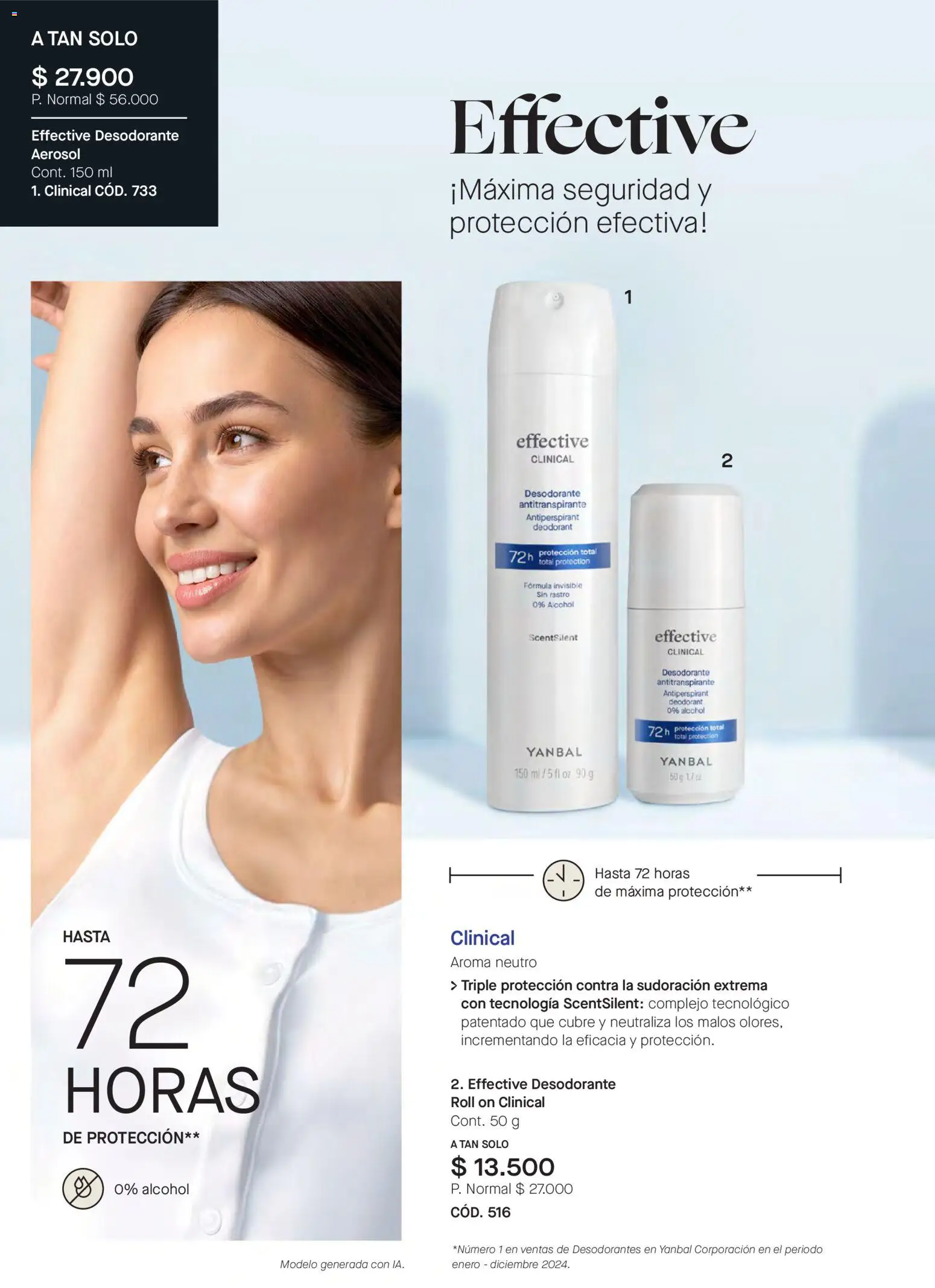 Yanbal revista - valida desde el 03.01.2026 | Página: 108 | Productos: Desodorante, Antitranspirante, Tintura