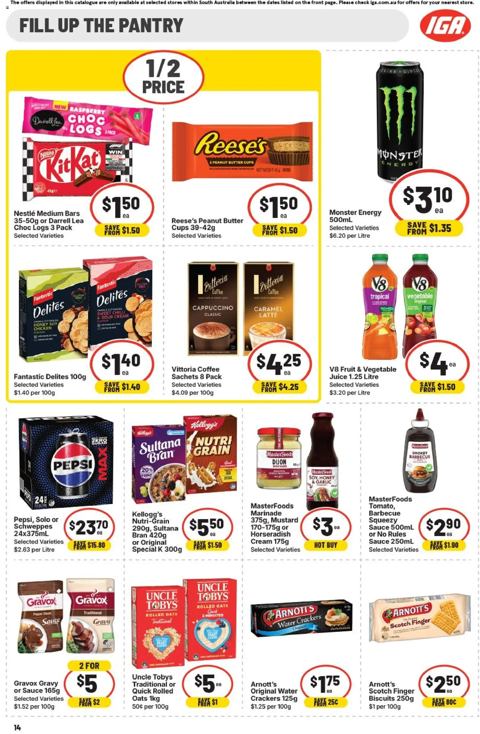 IGA catalogue - valid from 25.02.2026 | Page: 10 | Products: Honey, Chicken, Sour cream, Garlic