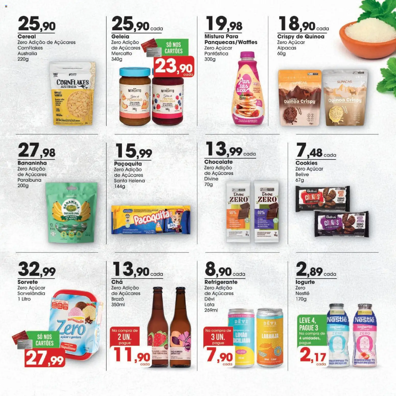 Zaffari Folheto - válido de 06.02.2026 | Página: 11 | Produtos: Quinoa, Chá, Açúcar, Refrigerante