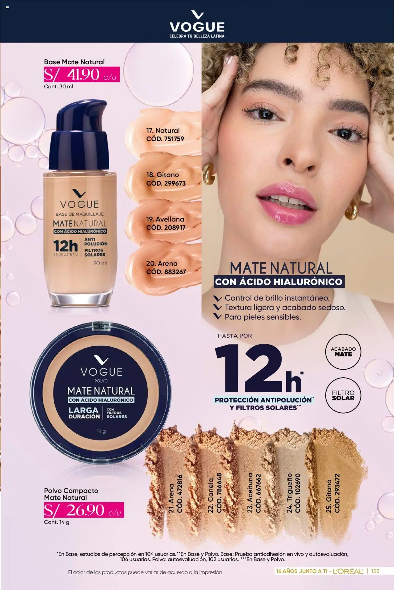 Catálogo Azzorti válido desde 15.09.2025 | Página: 157 | Productos: Maquillaje, Polvo