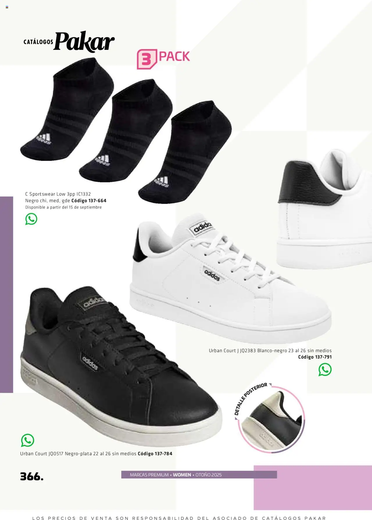 Nuevas ofertas de SC Pakar válidas en toda la República Mexicana desde el 29.08.2025. ¡Encuentra las mejores ofertas en SC Pakar - Catálogo Otoño Women! | Página: 366