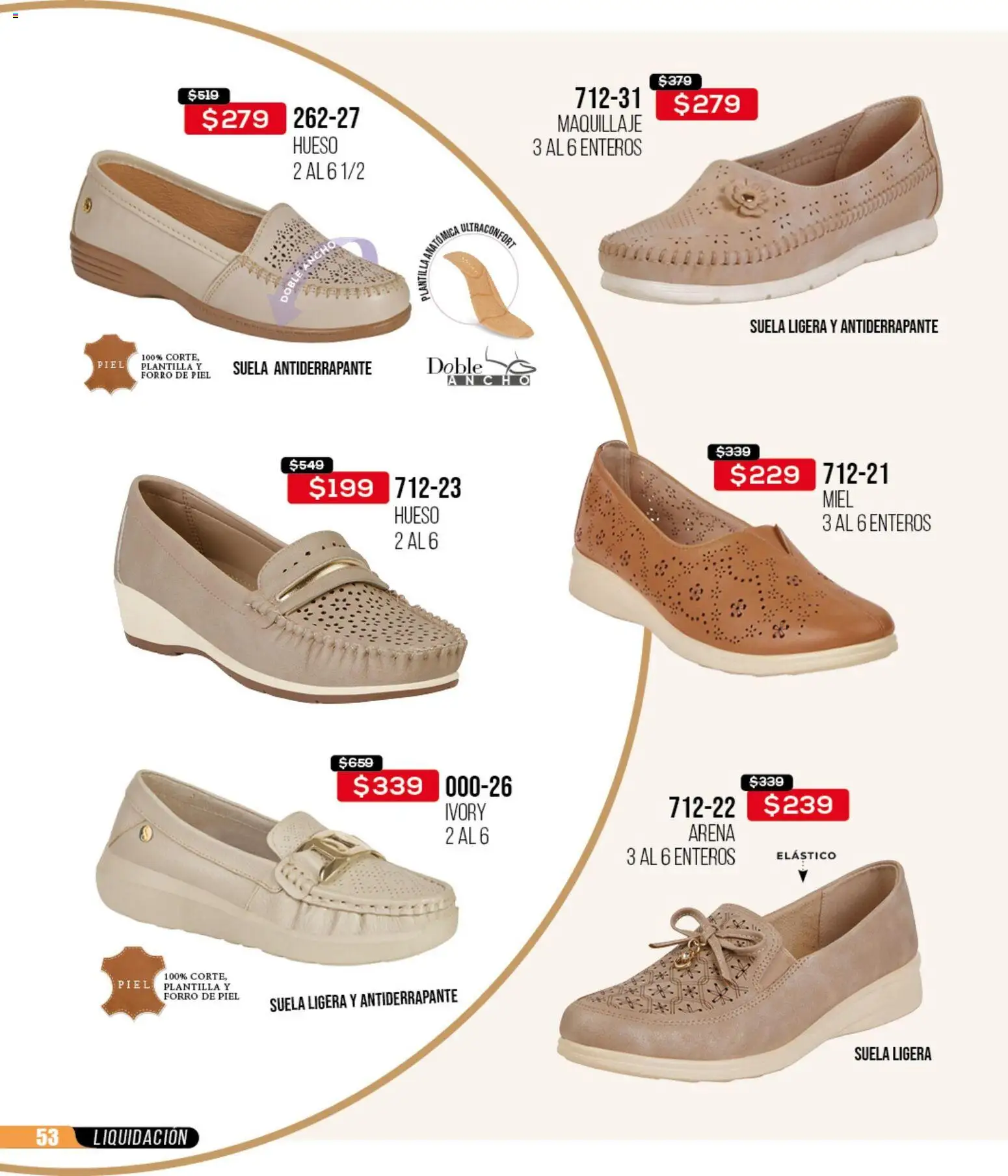 Nuevas ofertas de Cklass válidas en toda la República Mexicana desde el 18.03.2026. ¡Encuentra las mejores ofertas en Cklass catálogo Liquidación total calzado! | Página: 54 | Productos: Maquillaje