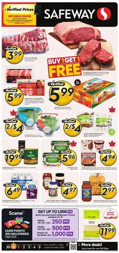 Preview of Safeway weekly flyer / circulaire from shop Safeway valid from 30.10.2025