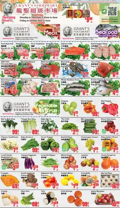 Preview of Oceans flyer - Grant’s Foodmart from shop Oceans valid from 19.09.2025