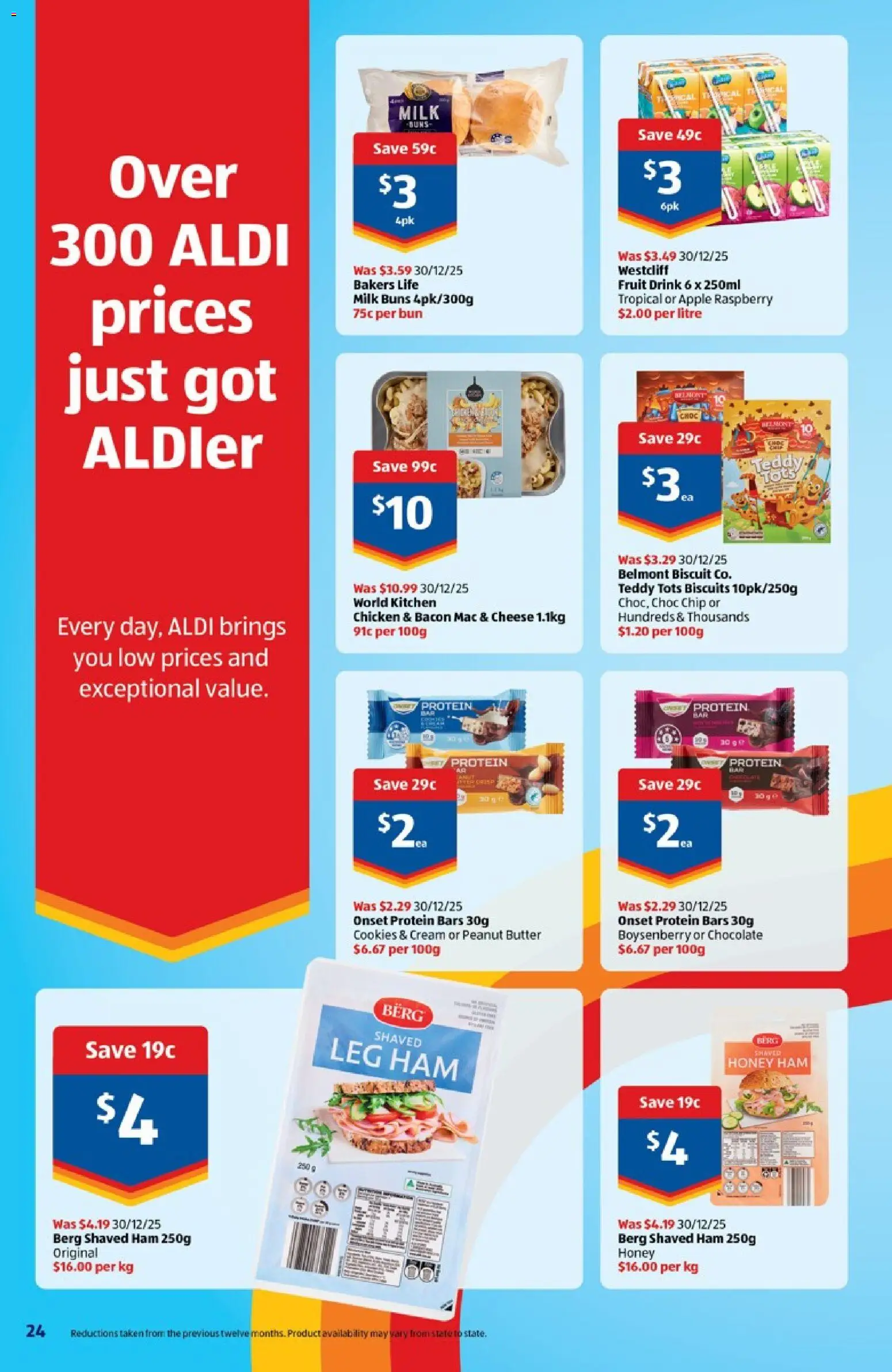 Aldi catalogue - valid from 04.02.2026 | Page: 24 | Products: Milk, Cream, Biscuits, Raspberry