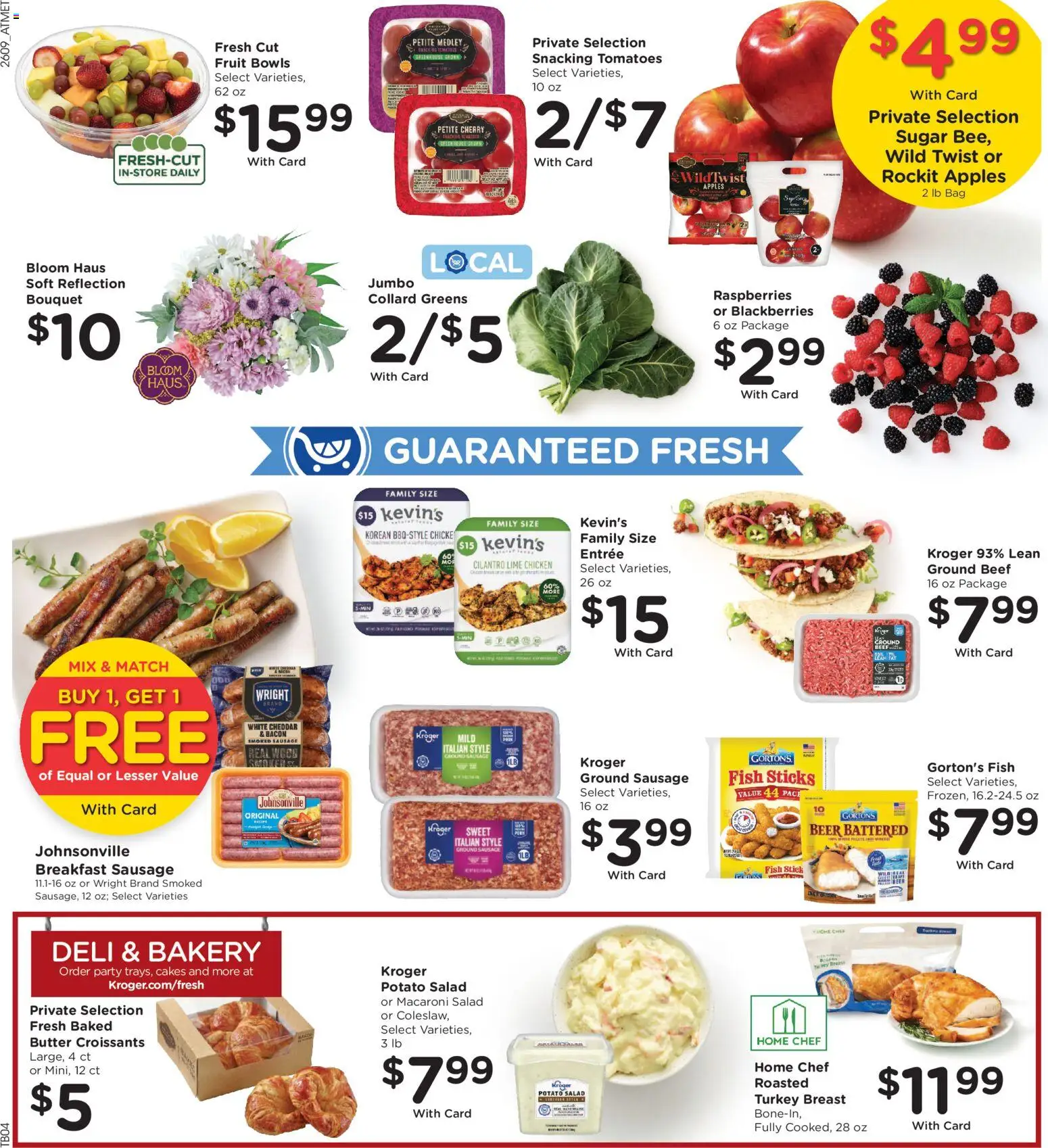 Kroger Weekly Ad - valid from 01.04.2026 | Page: 12 | Products: Bakery, Beer, Apples, Bag