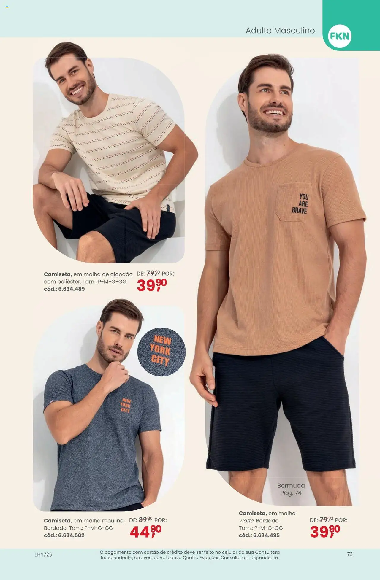 Quatro Estações Folheto - válido de 01.07.2025 | Página: 73 | Produtos: Celular, Algodão