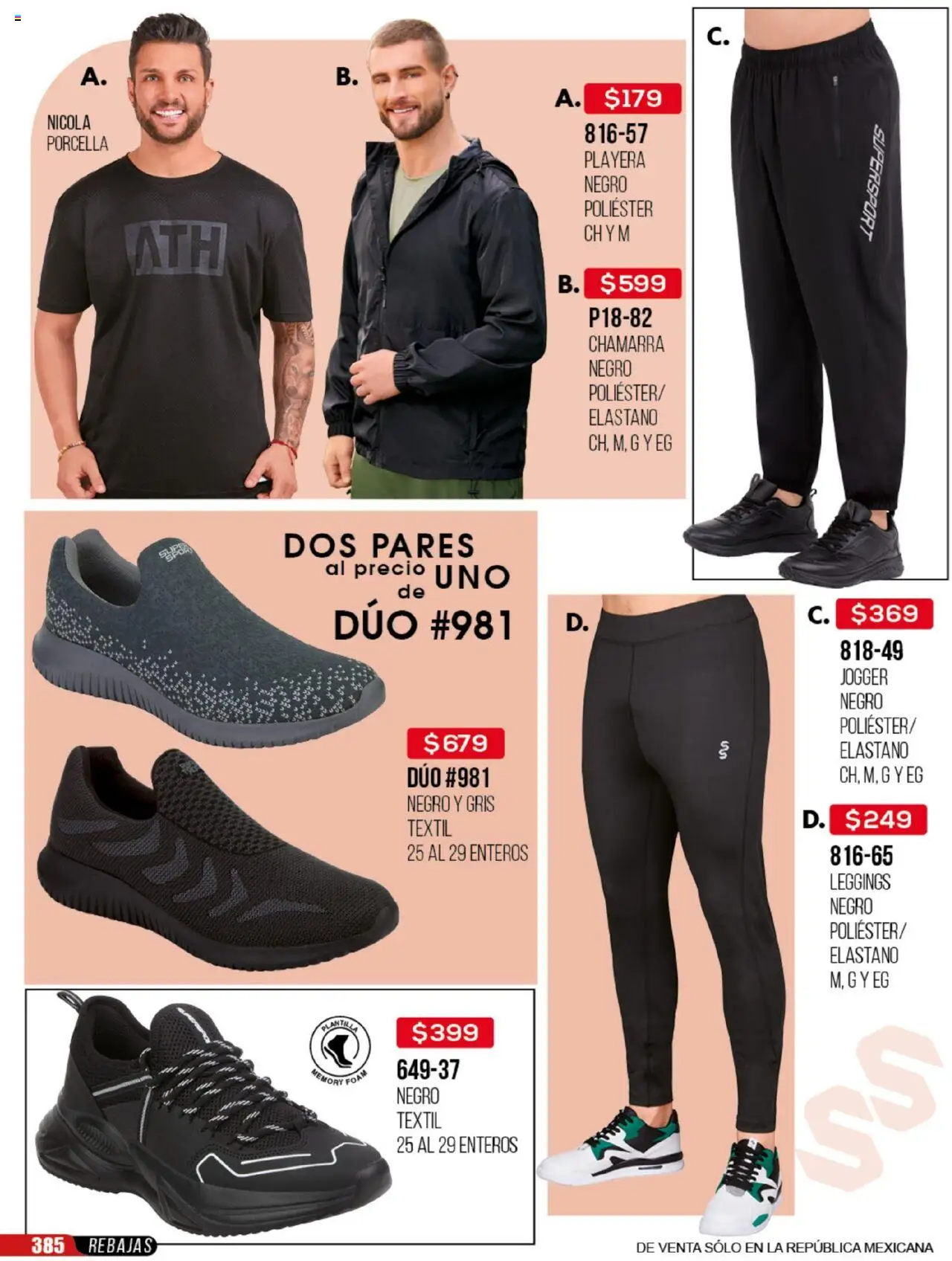 Nuevas ofertas de Cklass válidas en toda la República Mexicana desde el 30.05.2025. ¡Encuentra las mejores ofertas en Cklass catálogo Rebajas Ropa! | Página: 647 | Productos: Leggings, Chamarra, Playera