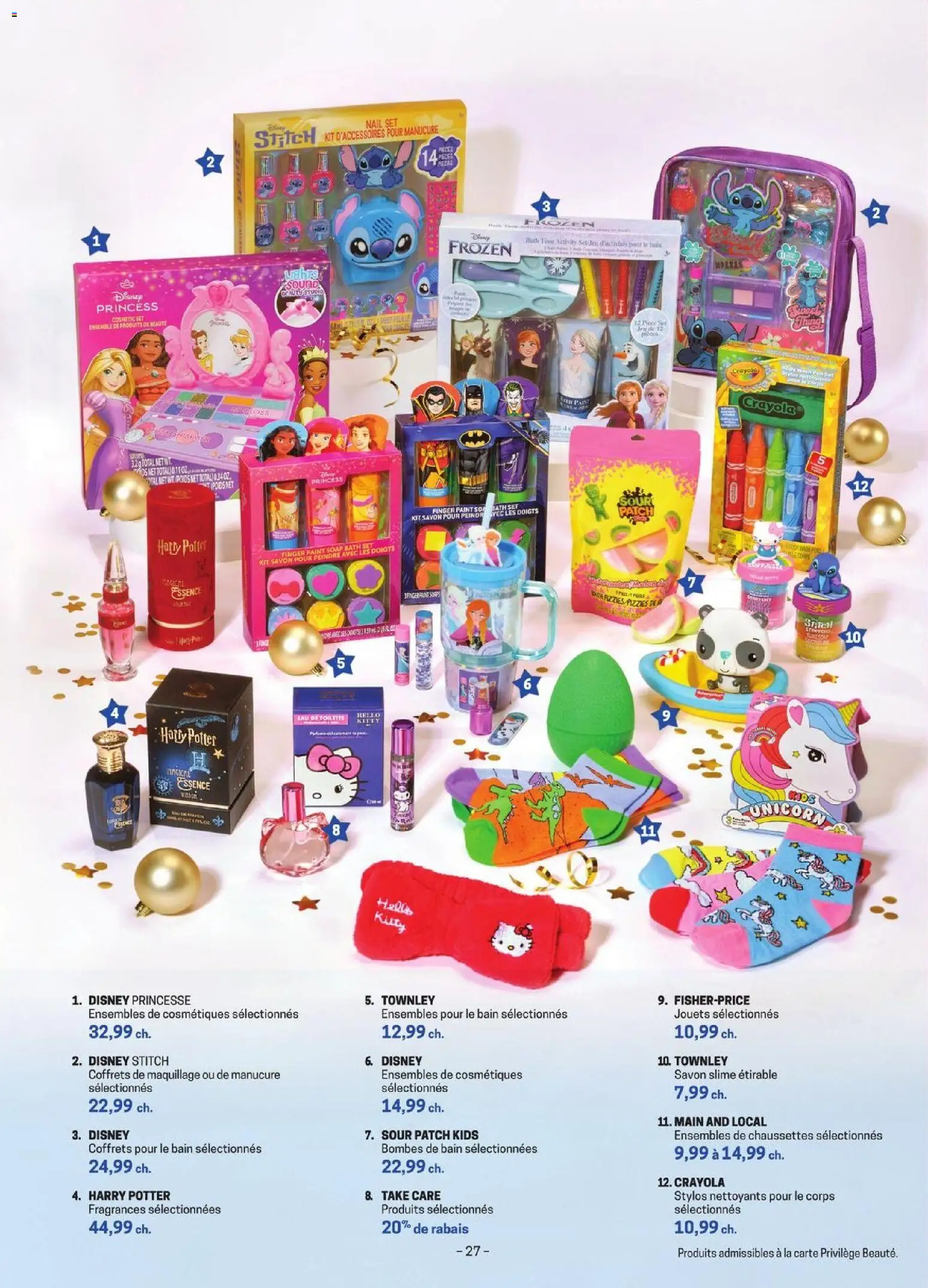 Uniprix flyer valid from 13.11.2025 | Page: 27 | Products: Eau de toilette, Soap, Body wash, Toilette