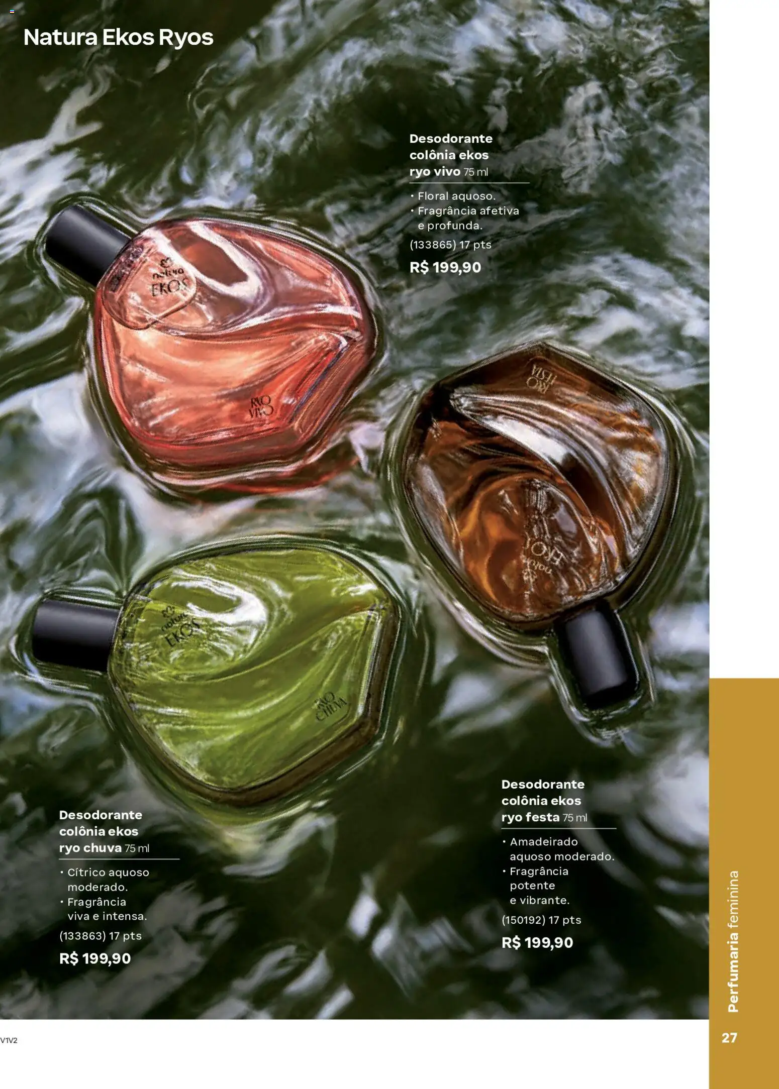 Natura Folheto - válido de 19.02.2026 | Página: 27 | Produtos: Fragrância, Desodorante